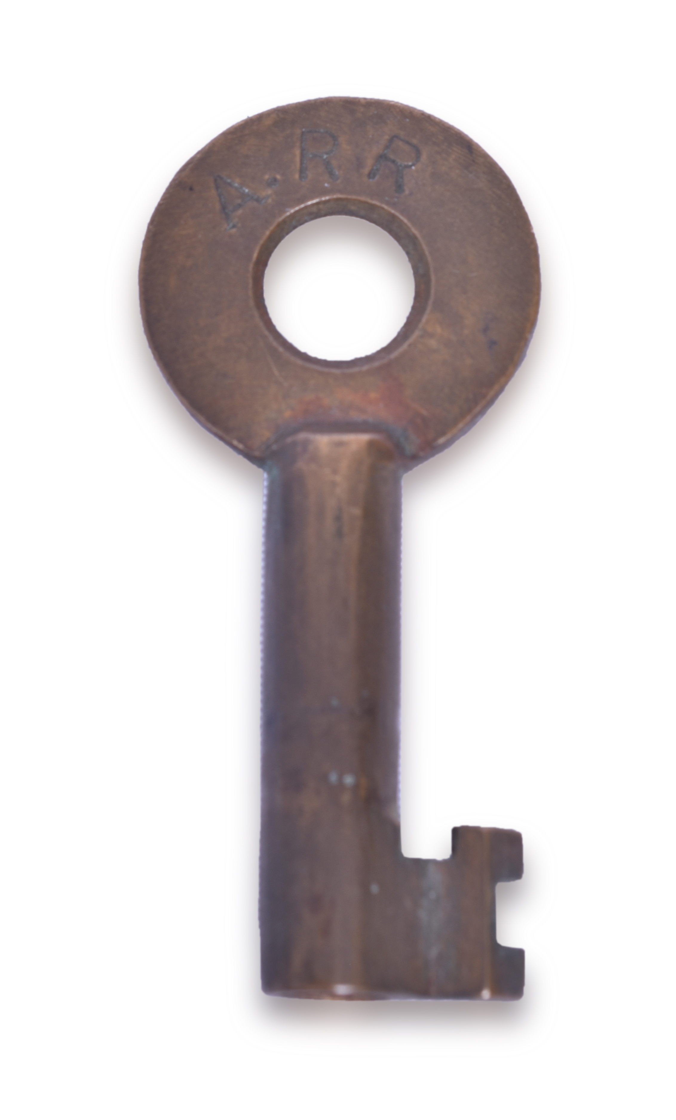 2166 - Alaska Railroad A&W Brass Switch Key thumbnail