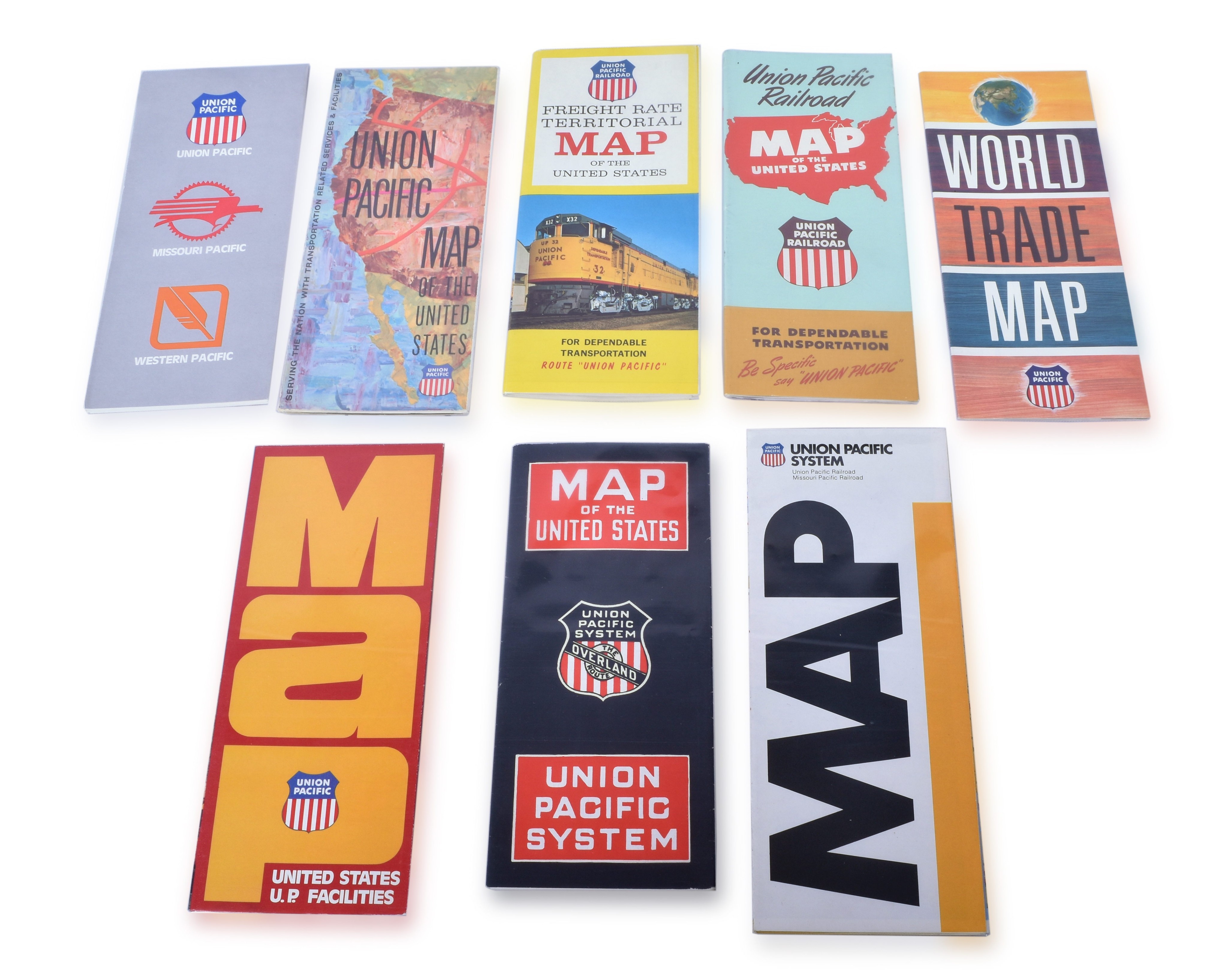 2171 - Union Pacific Railroad Maps - Maps of The United States 1929-1984 thumbnail