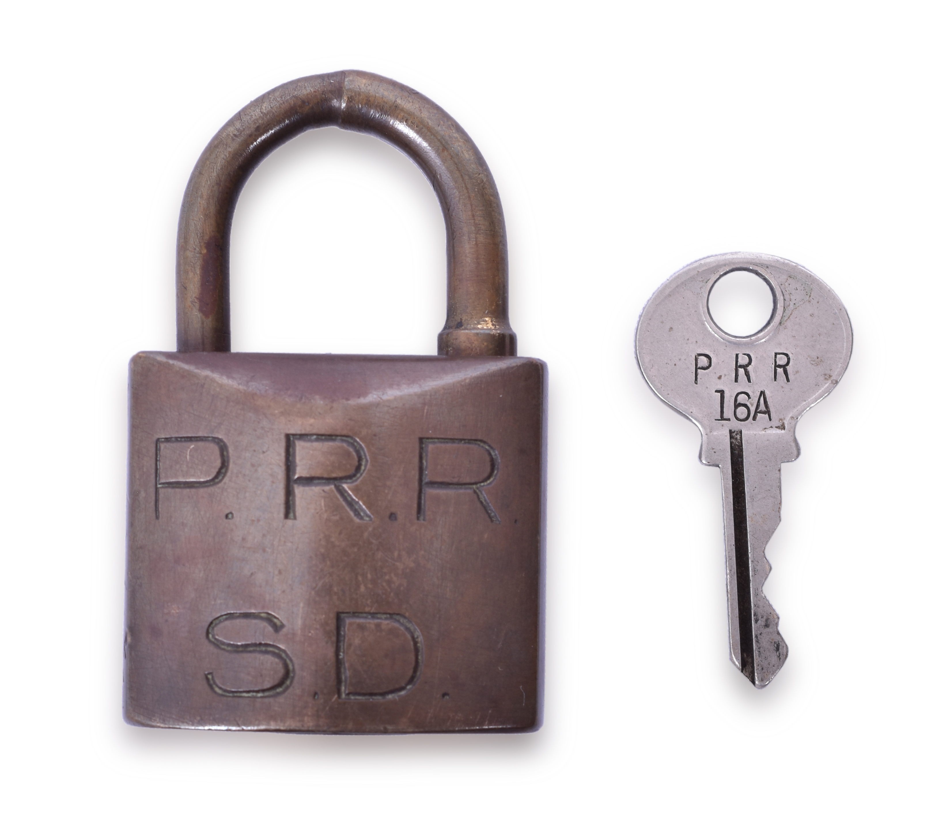 2188 - Pennsylvania Railroad Signal Department Corbin Small Lock thumbnail