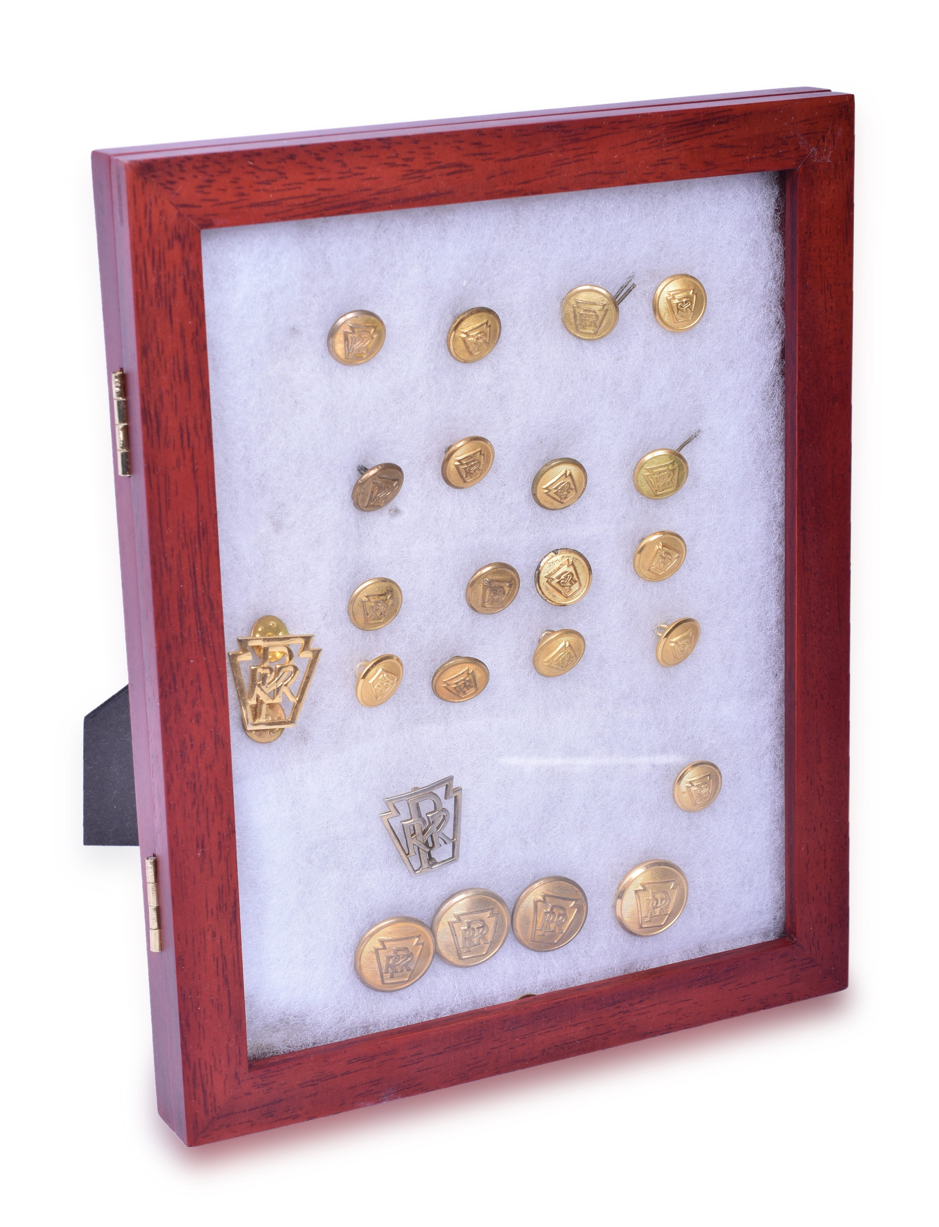 2214 - Pennsylvania Railroad Conductor Uniform Button Collection thumbnail