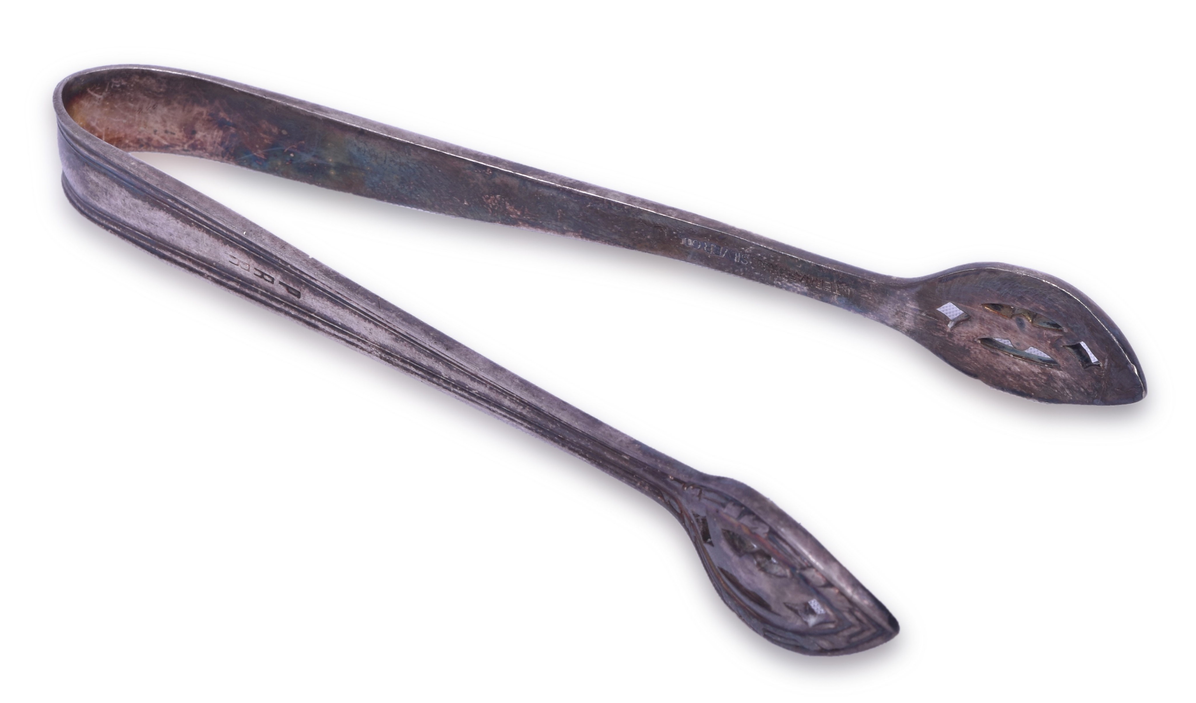2225 - International Silver Co. Pennsylvania Railroad Sugar Tongs thumbnail