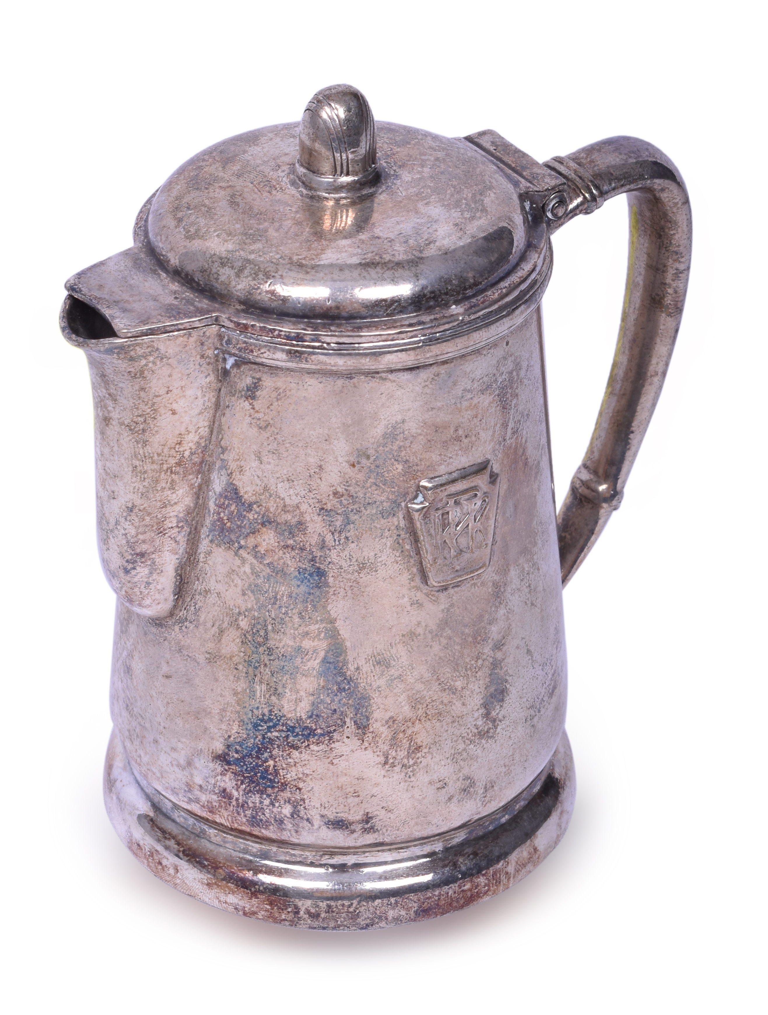 2229 - International Silver Co. Pennsylvania Railroad Single Serve Coffee Pot thumbnail