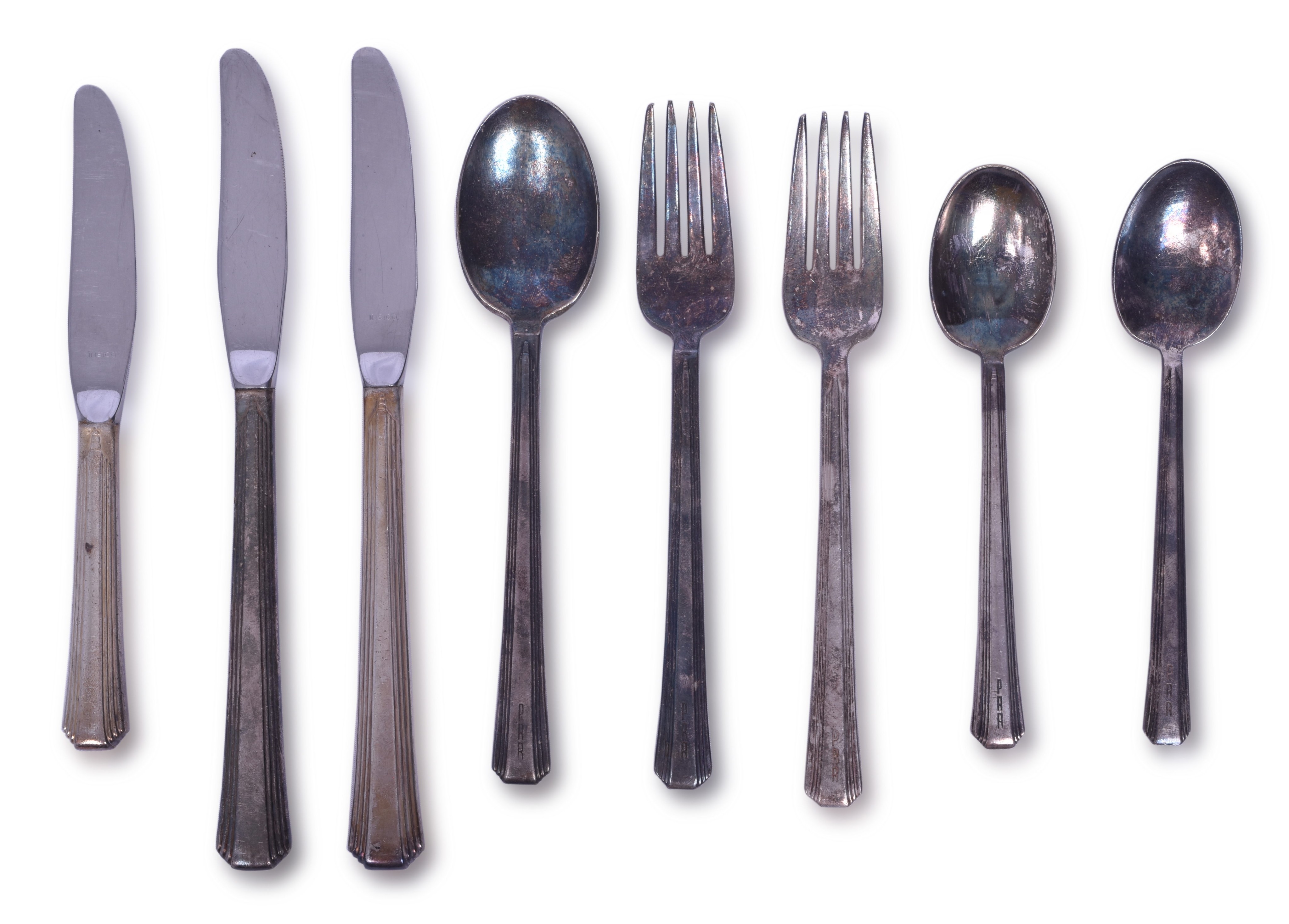 2239 - International Silver Co. Pennsylvania Railroad Knives, Forks & Spoons thumbnail