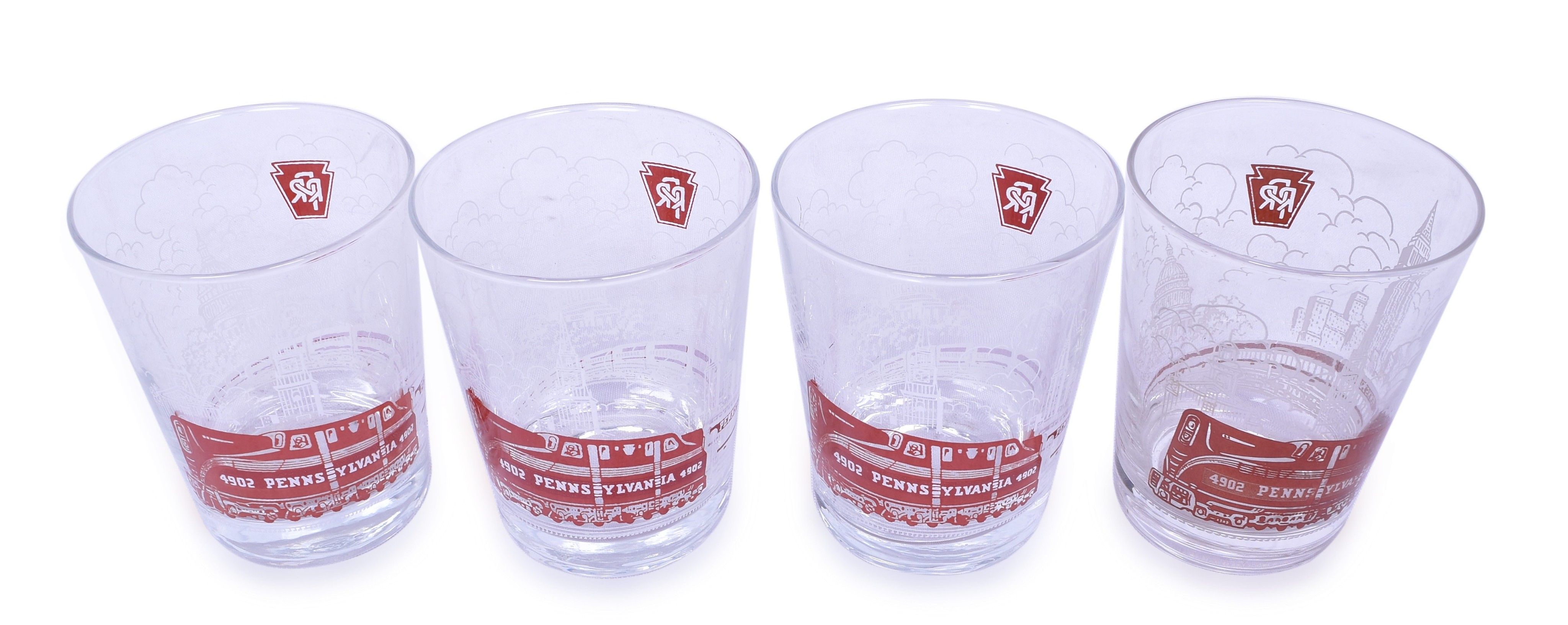2267 - Pennsylvania Railroad High Ball Glasses thumbnail