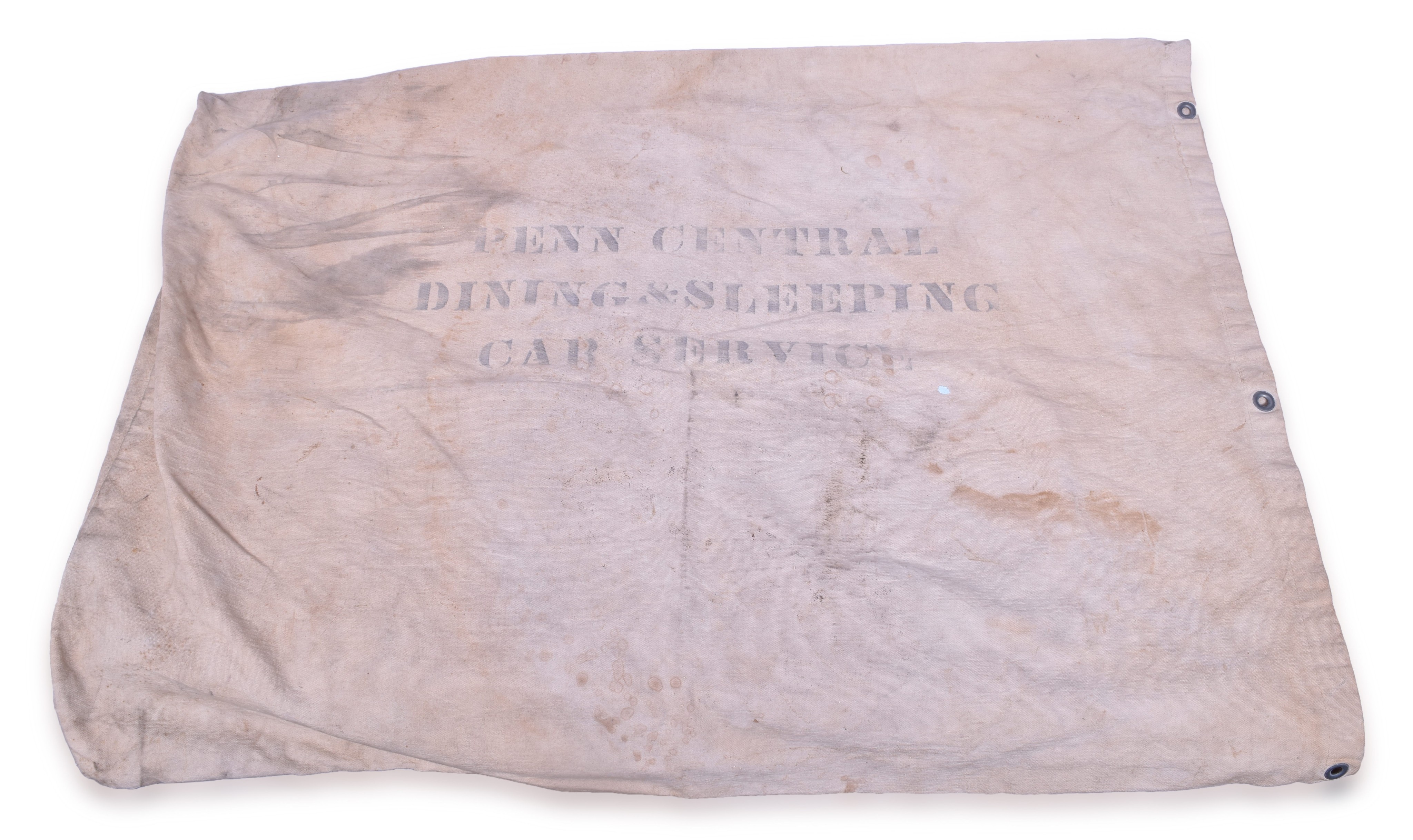 2293 - Pennsylvania Railroad Penn Central Dining & Sleeping Car Service Bag thumbnail