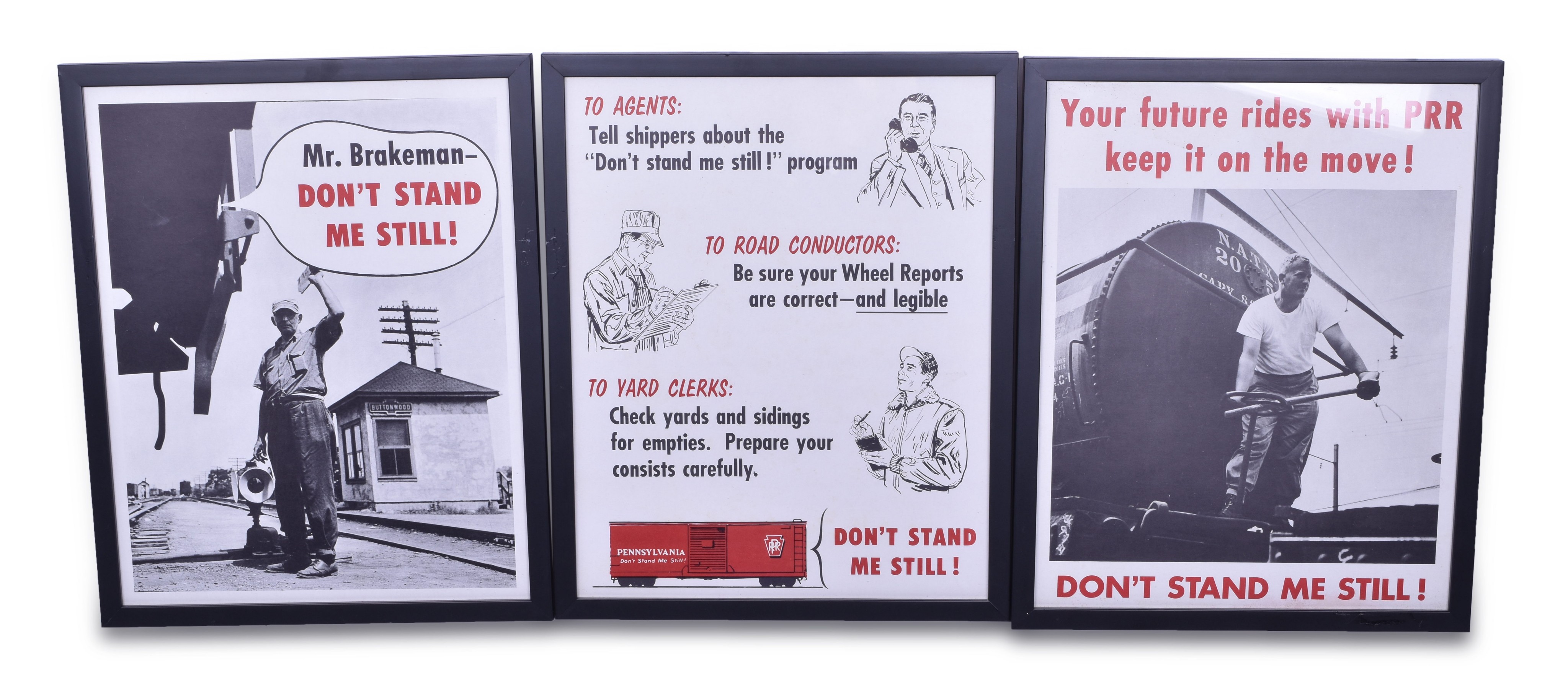 2328 - Three Pennsylvania Railroad 