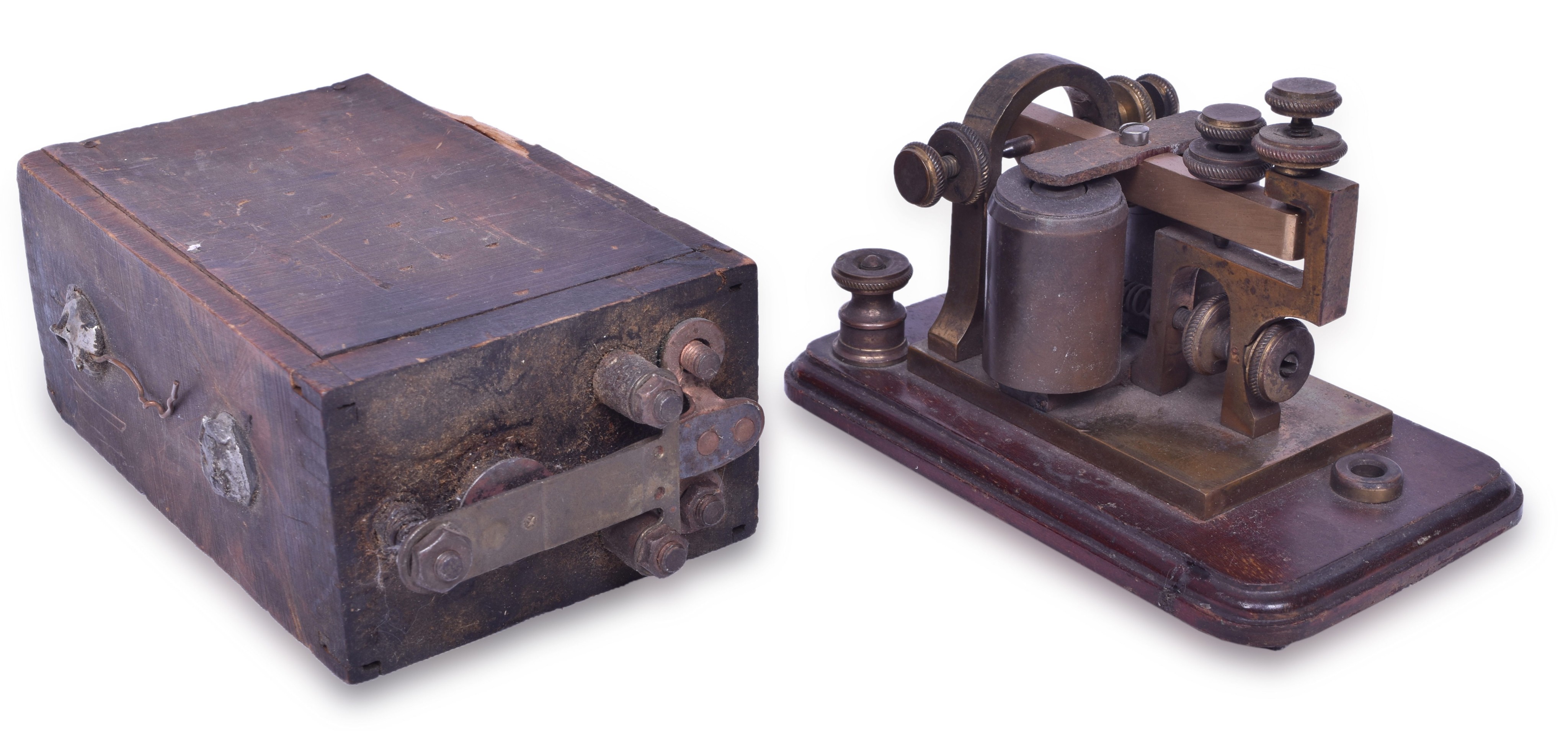 2370 - Pennsylvania Railroad Altoona Shops Marked Telegraph Sounder & Ford 