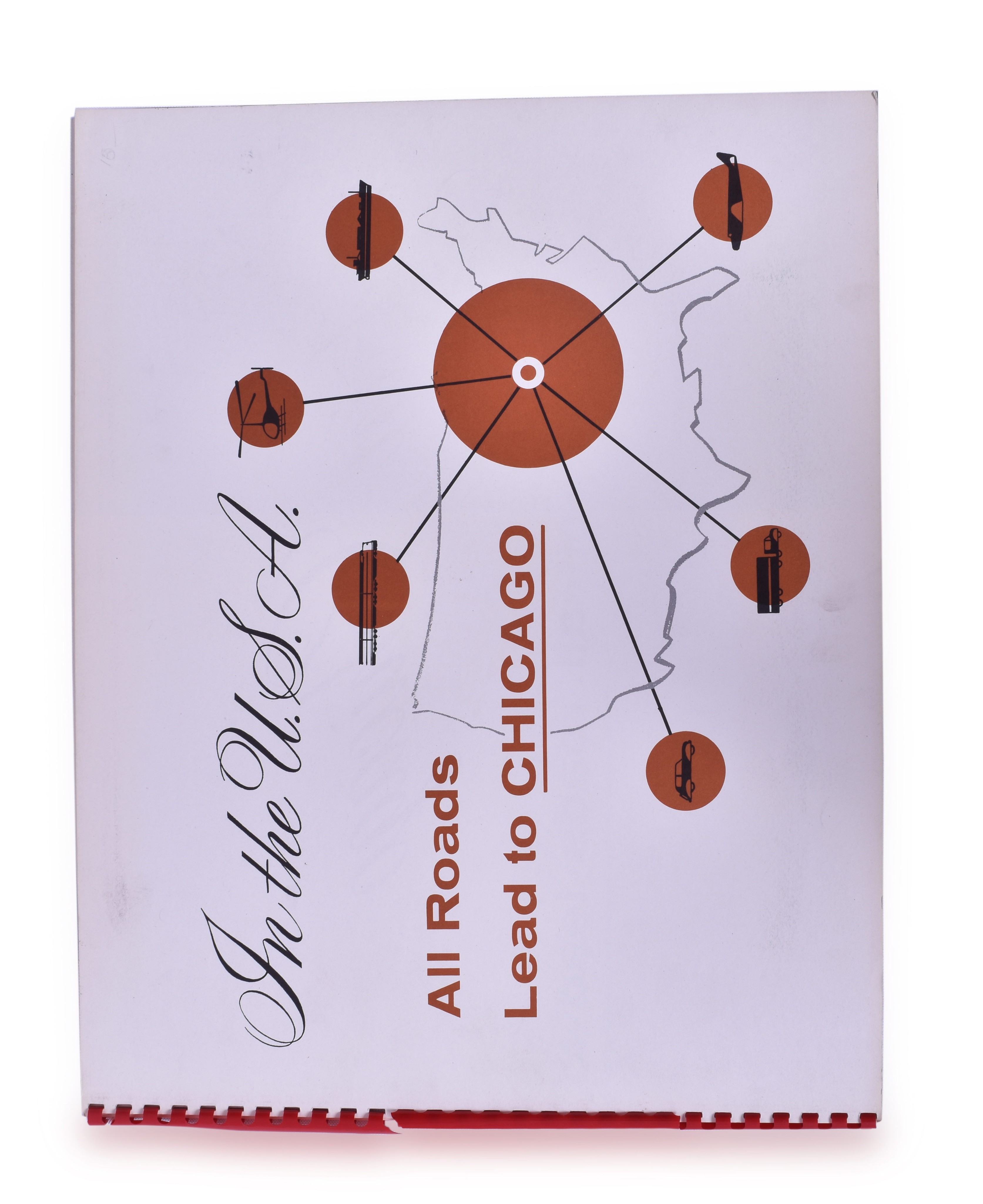 2425 - Chicago and North Western Railroad / Northwestern Station Commercial Presentation Book thumbnail