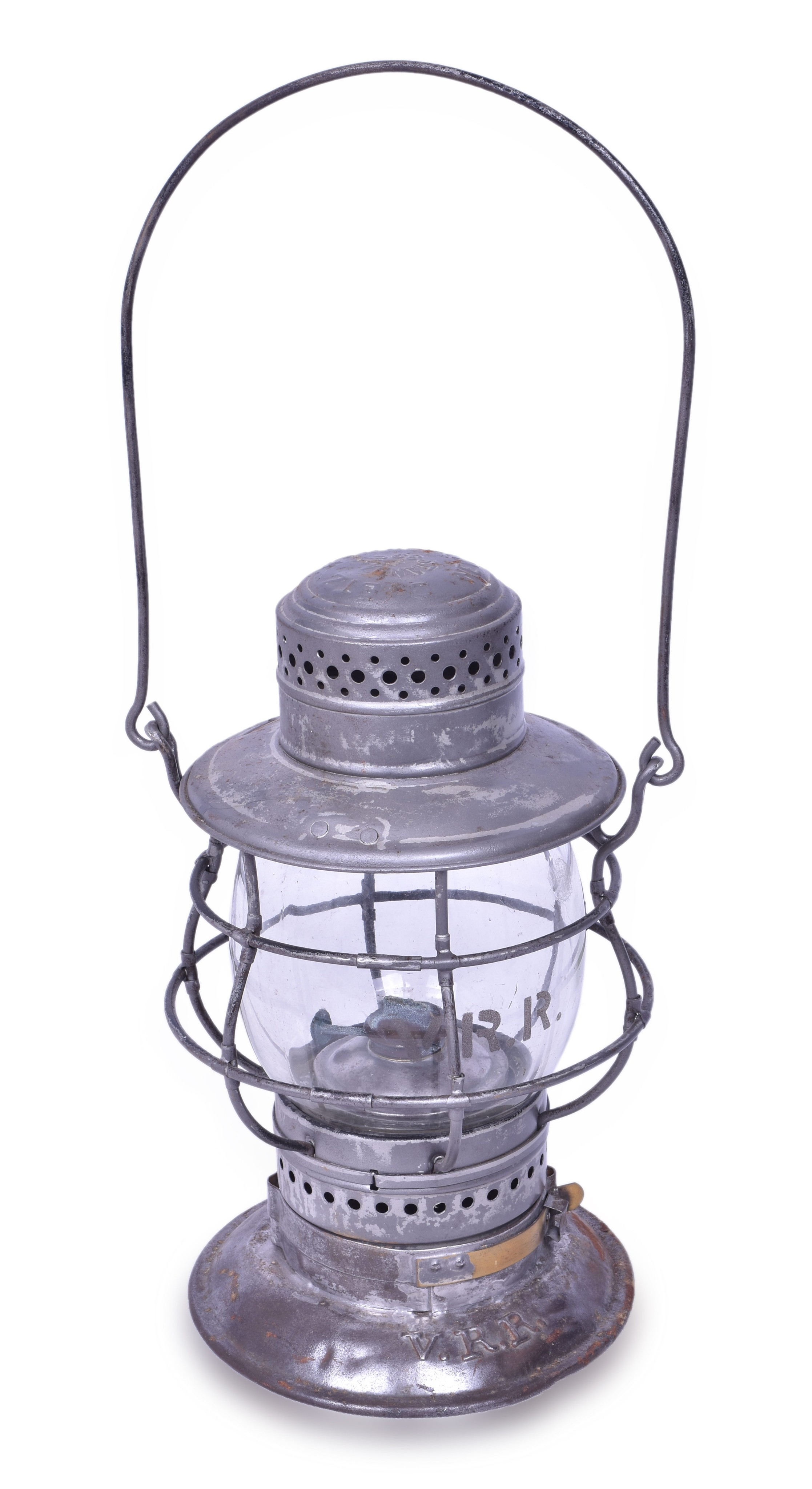 2437 - Dietz Standard No. 39 Vandalia Railroad Bell Bottom Lantern thumbnail