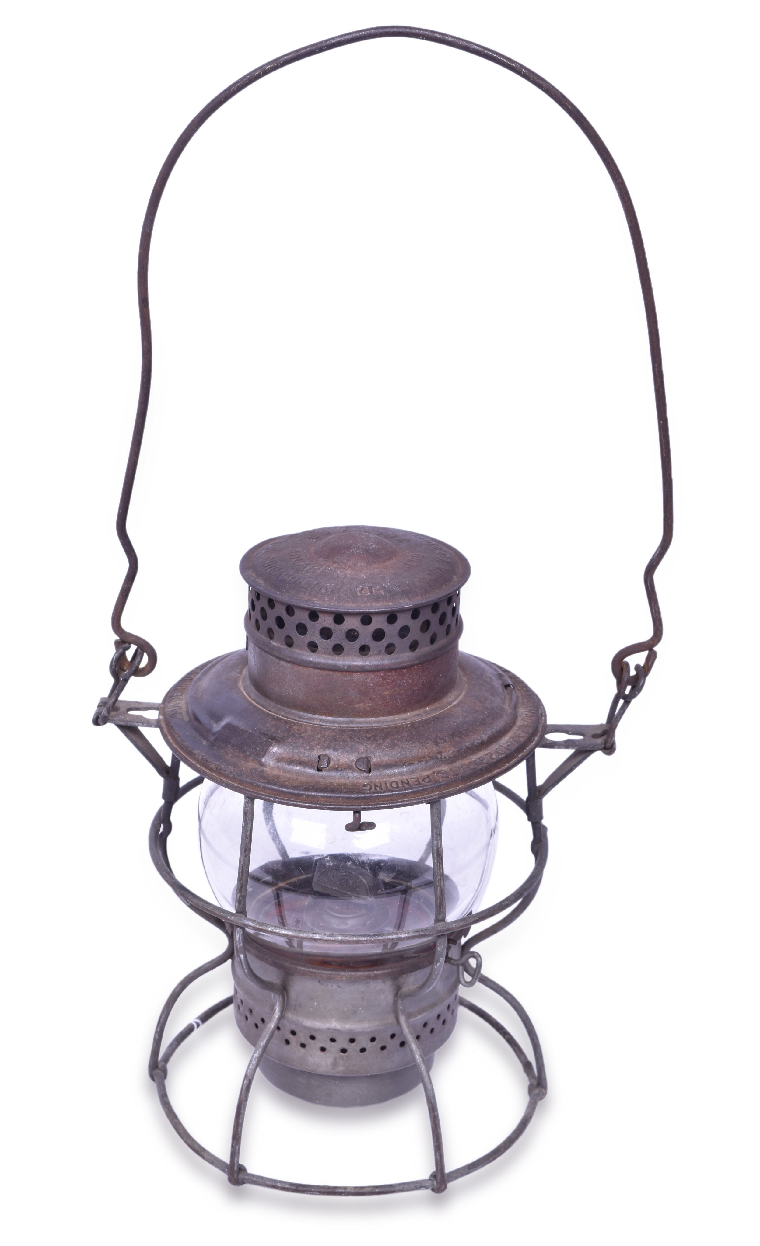 2469 - Adlake No. 250 Kero Soo Line Railroad Lantern w/ Clear Globe thumbnail