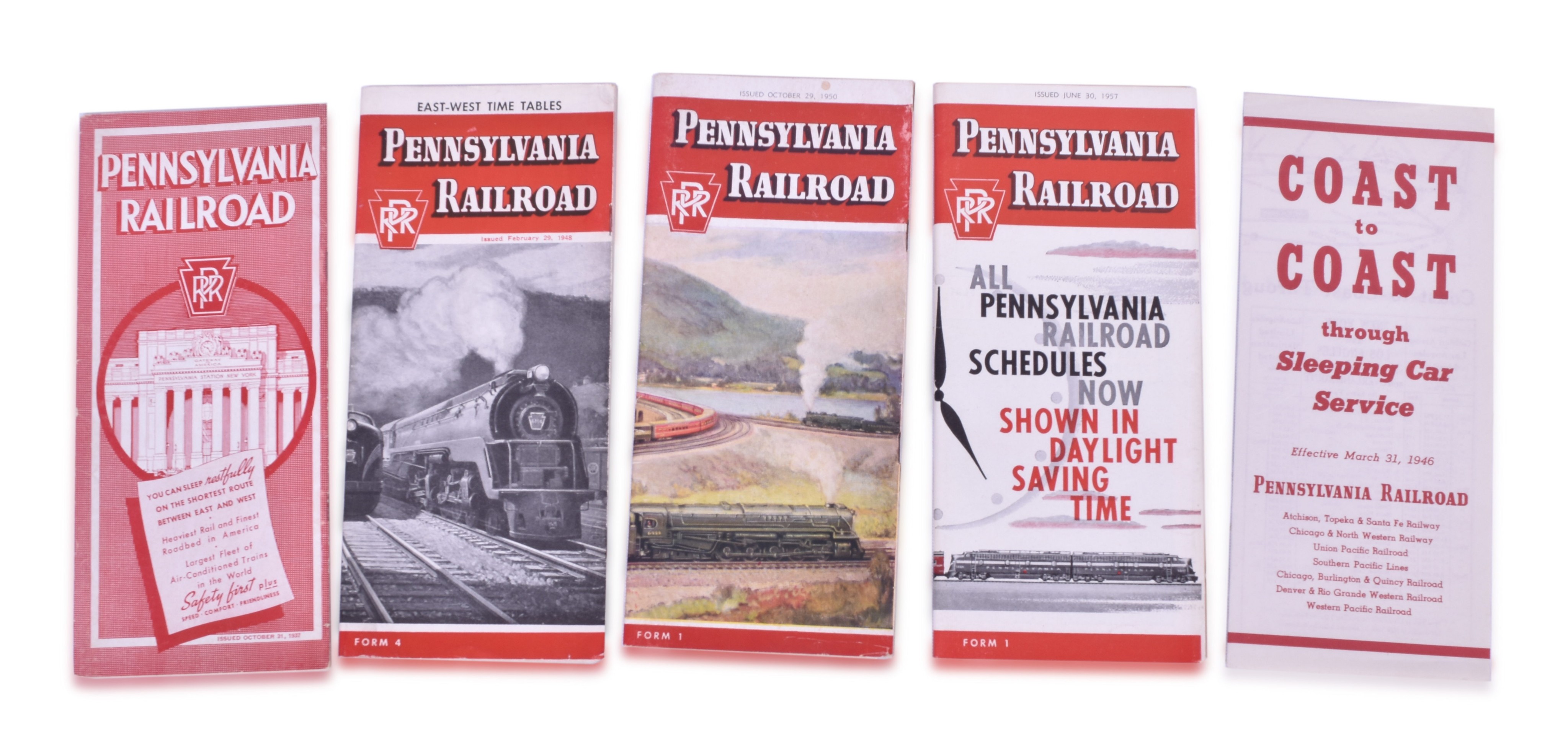2549 - Pennsylvania Railroad Timetables thumbnail