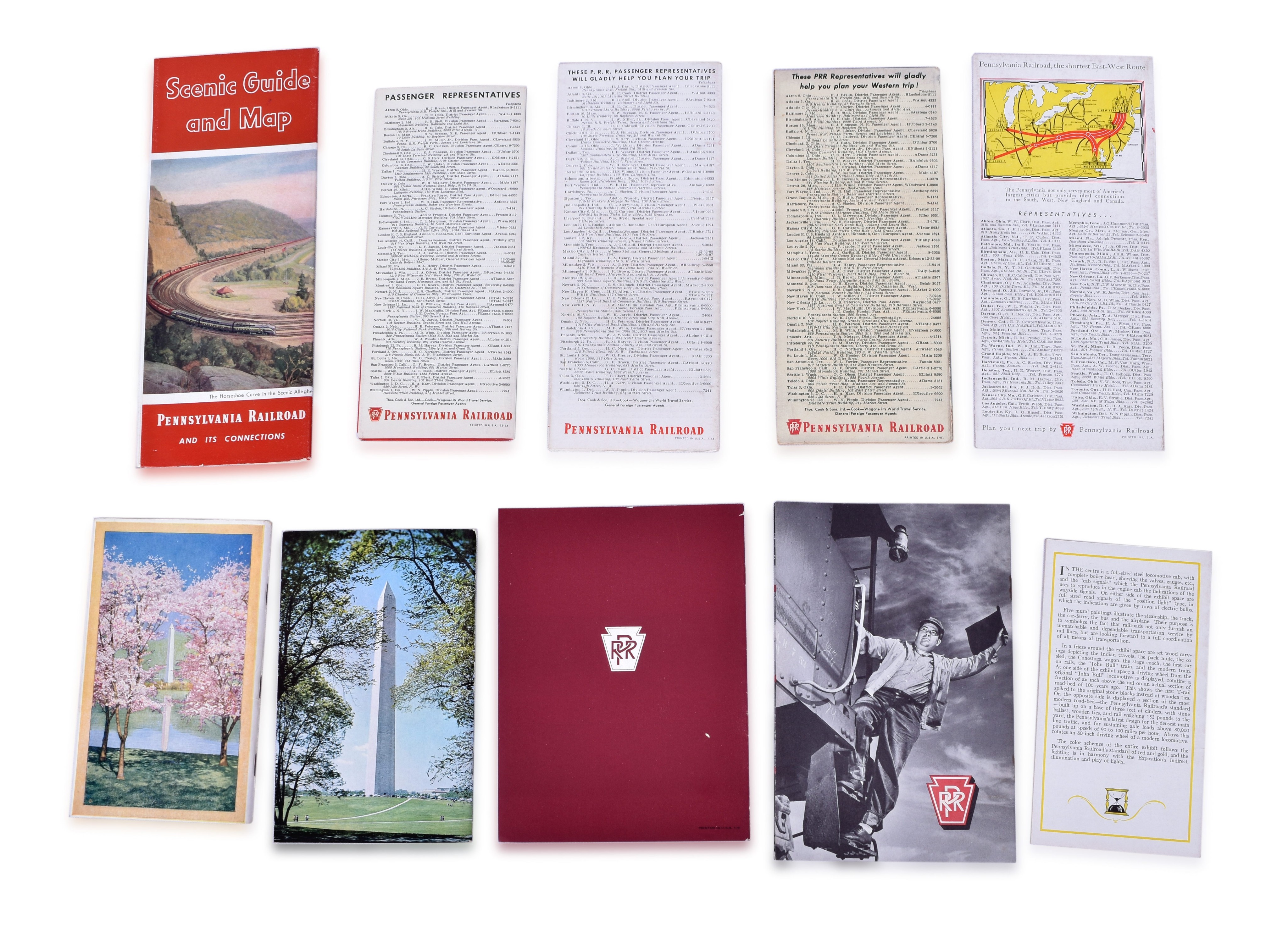 2551 - Pennsylvania Railroad City Guides, Maps, Timetables & Advertisements thumbnail