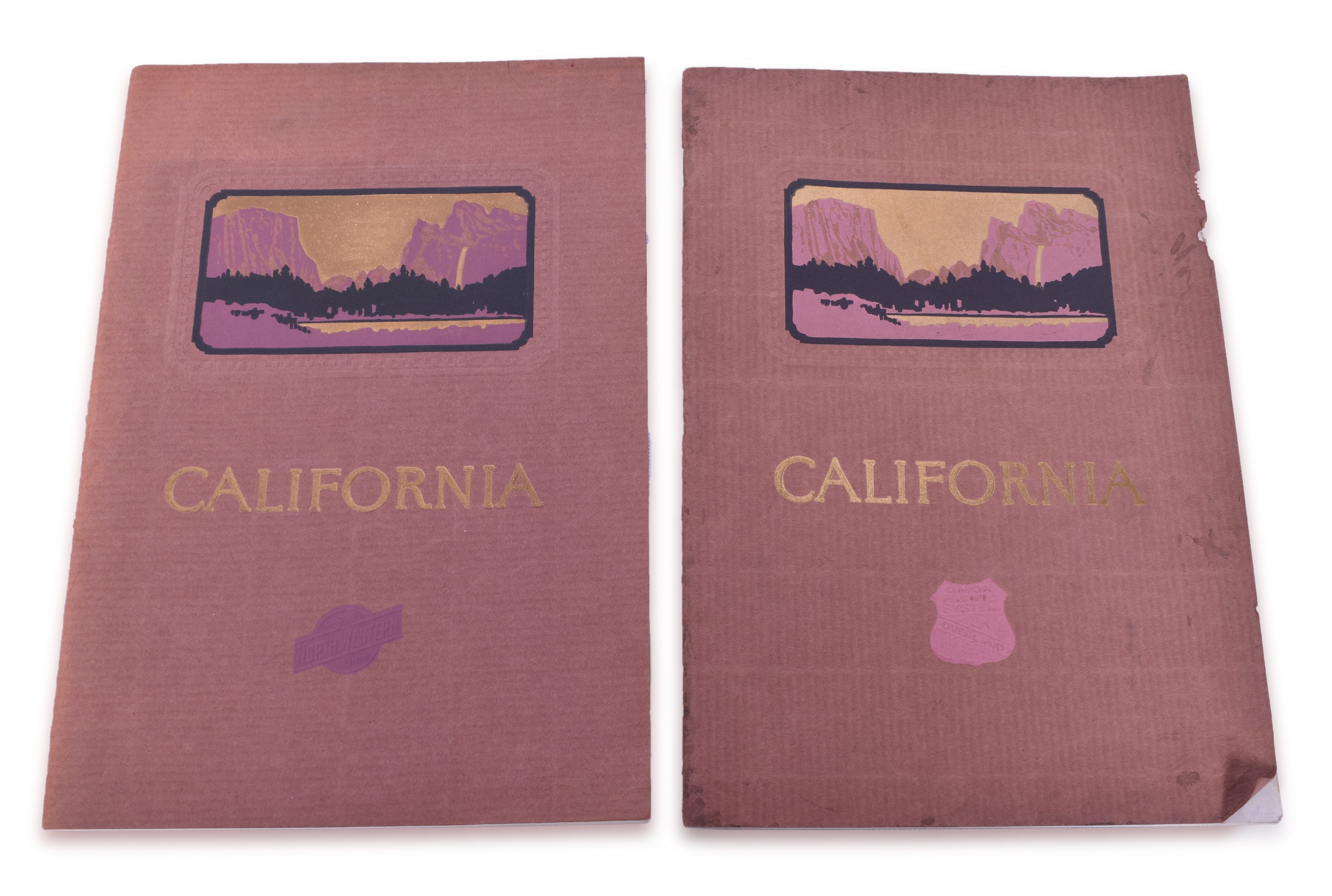 2599 - California Travel Books Issued by Chicago North Western Line & The Overland Route Union Pacific System Railroad thumbnail