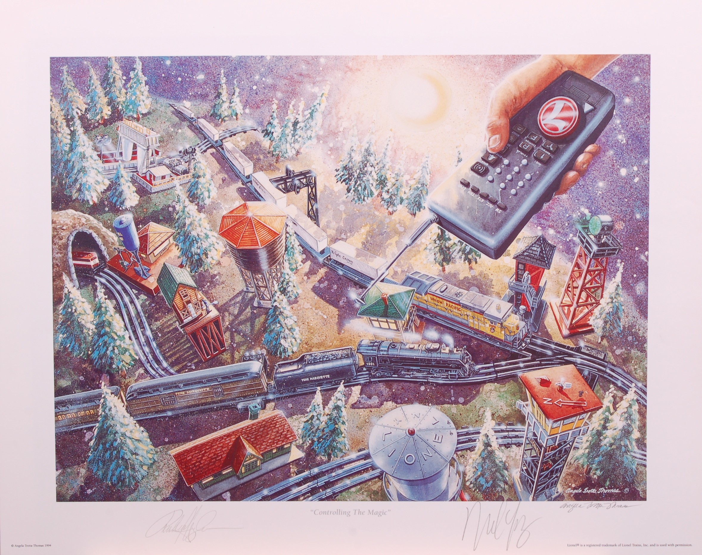 3 - Controlling the Magic Print - Signed by Neil Young, Richard Kughn, and Angela Trotta Thomas thumbnail