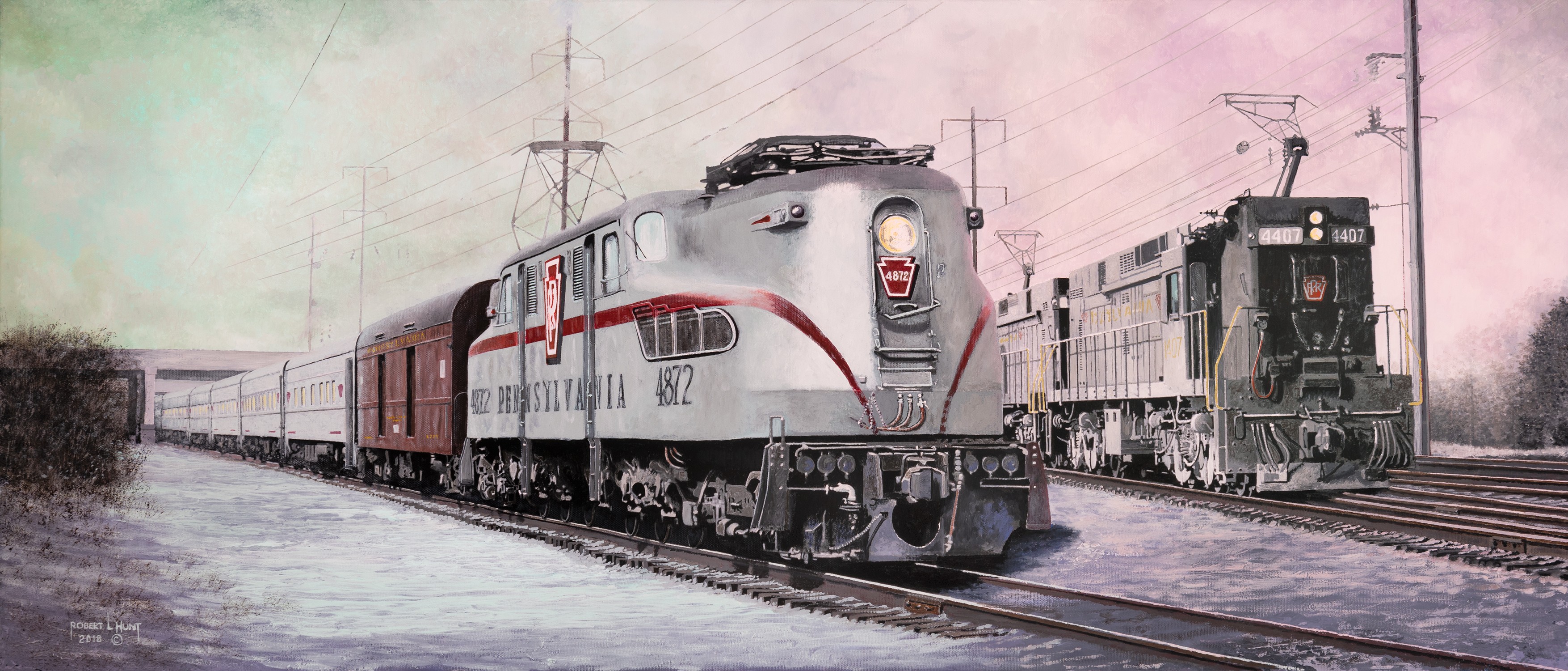 26 - Last Run in Silver Paint thumbnail