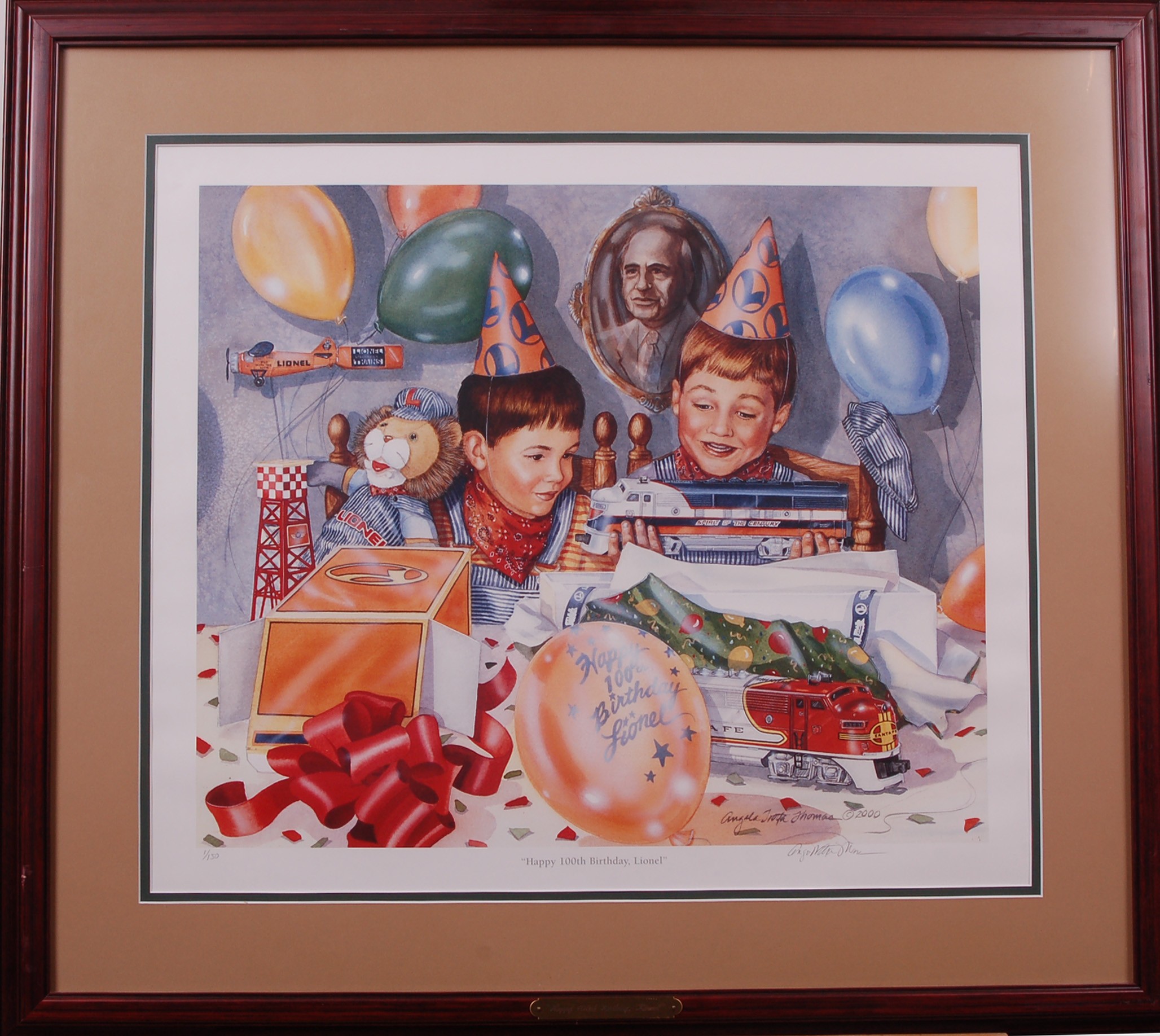 35 - Happy 100th Birthday Lionel - Print #1 of 150 thumbnail