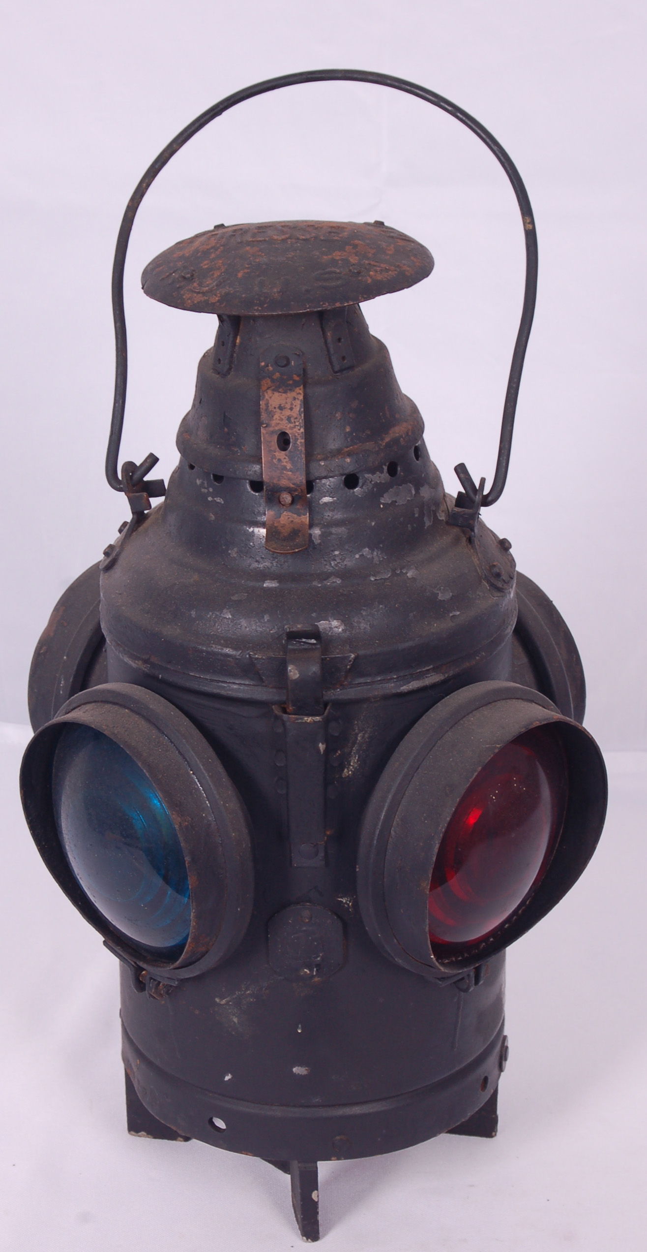 48 - Unmarked Dressel railroad switch lantern thumbnail