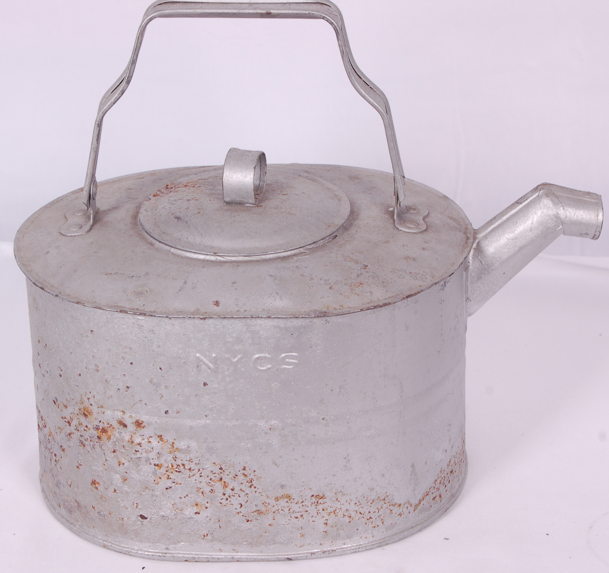 49 - New York Central Railroad embossed water can thumbnail