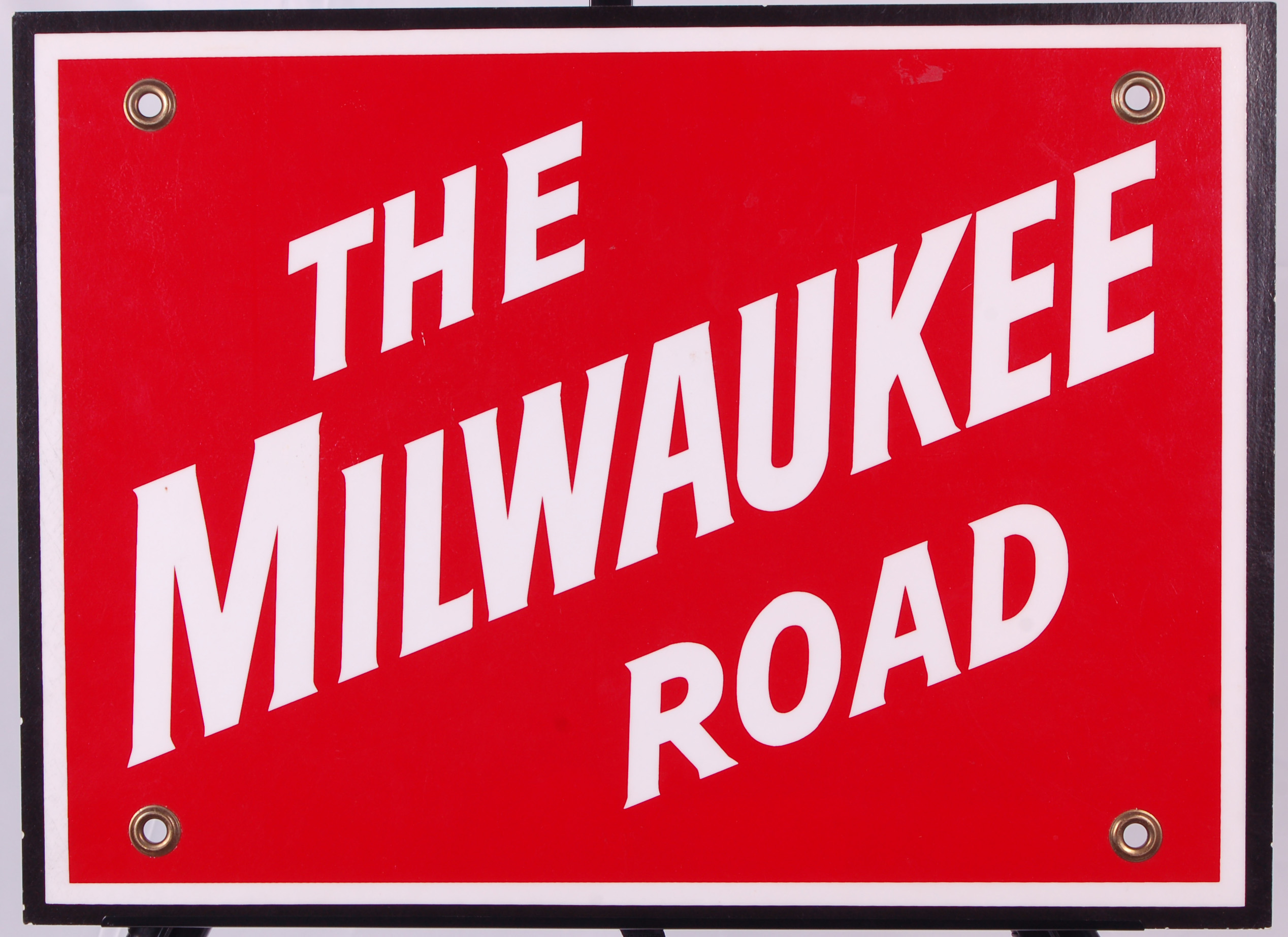 55 - CMSTP&P Milwaukee Road FIBERGLASS herald sign thumbnail