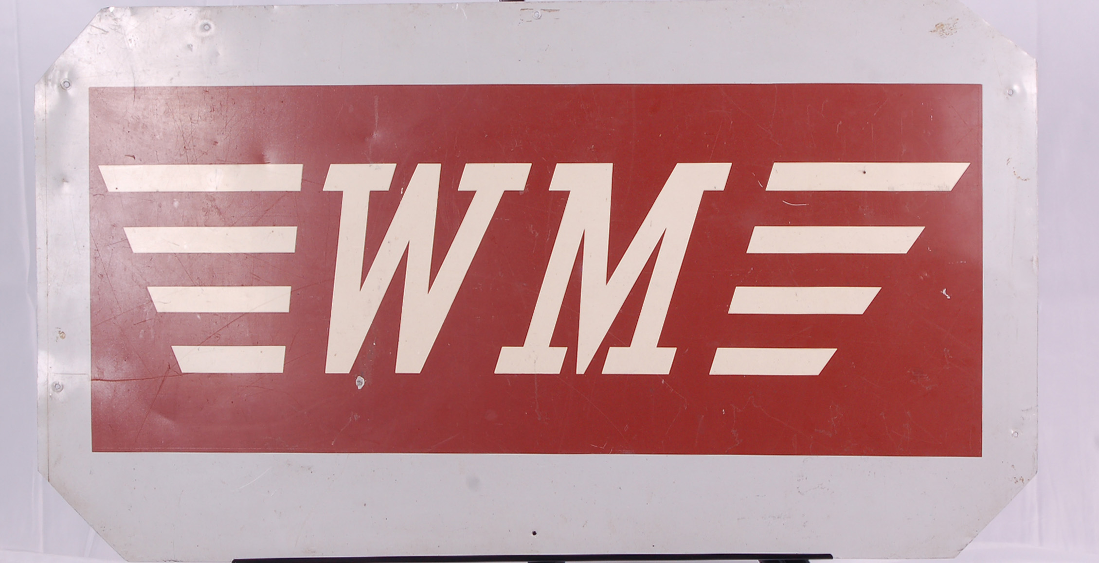 76 - Western Maryland Railroad Metal Sign thumbnail