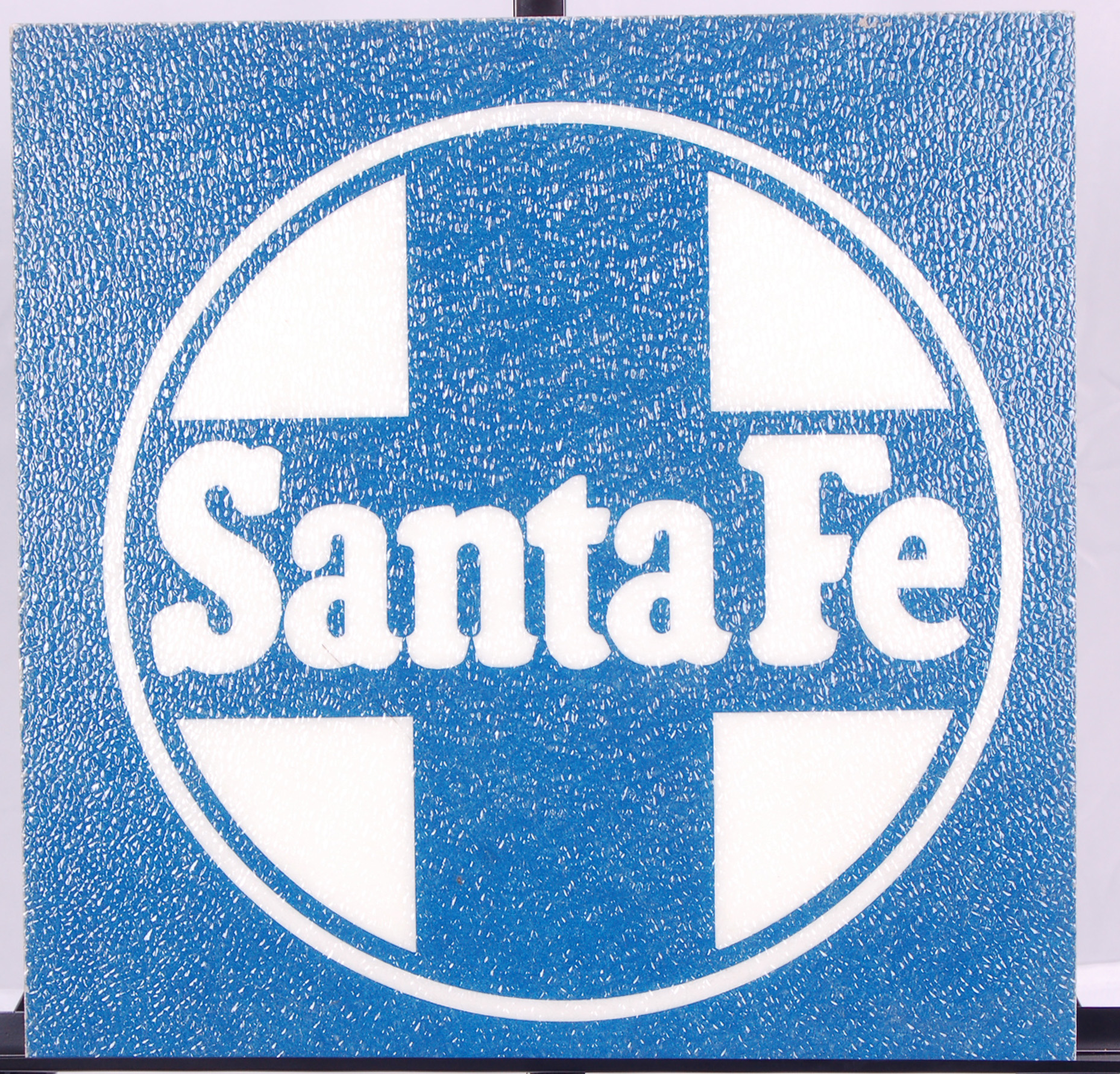 83 - Santa Fe Railroad fiberglass herald sign thumbnail