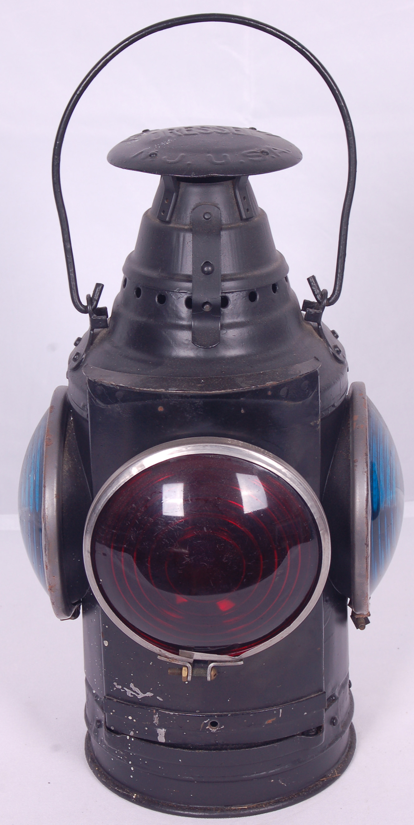 87 - Dressel Soo Line Railroad Restored Caboose Marker Lamp thumbnail