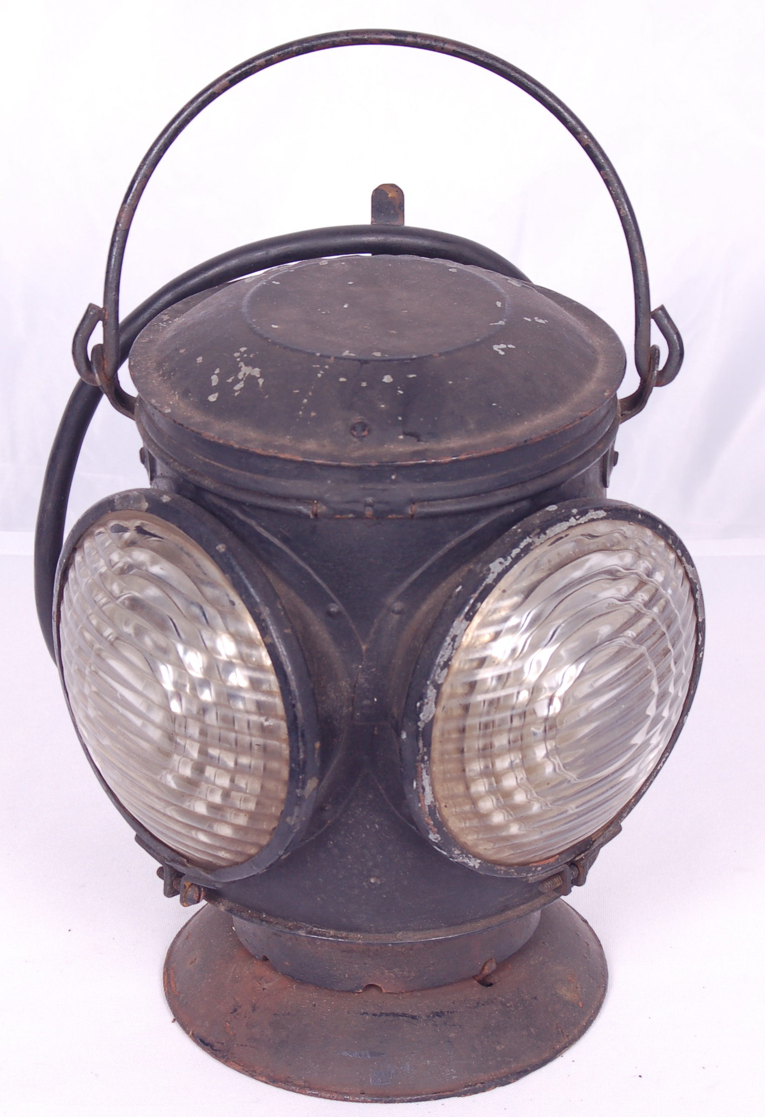 118 - CM&St.PR / Milwaukee Road Railroad steam locomotive Class Lamp thumbnail