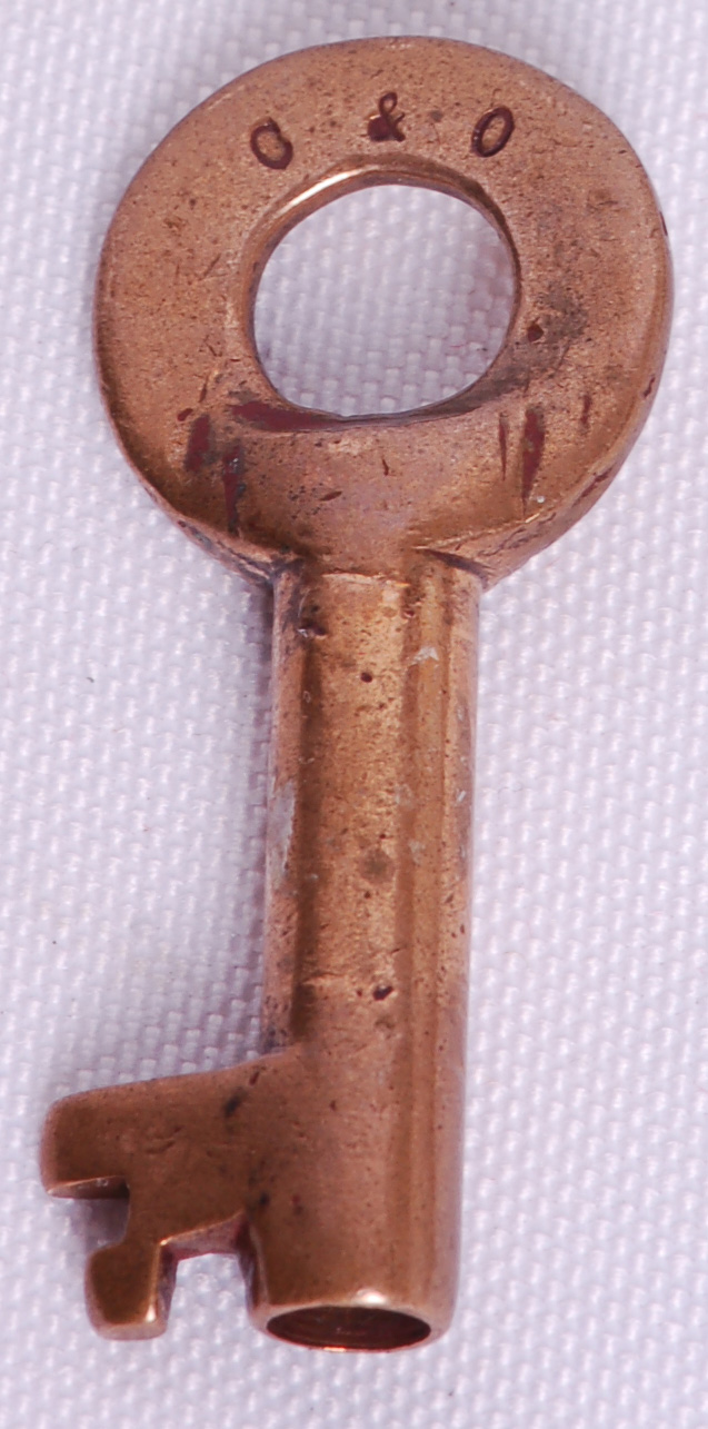 130 - Chesapeake and Ohio Railroad Switch Lock Key thumbnail