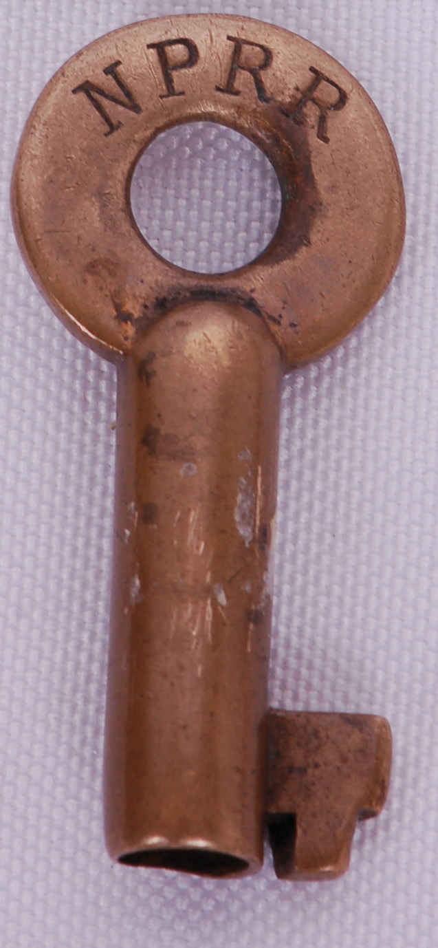 131 - Northern Pacific Railroad Switch Lock Key thumbnail