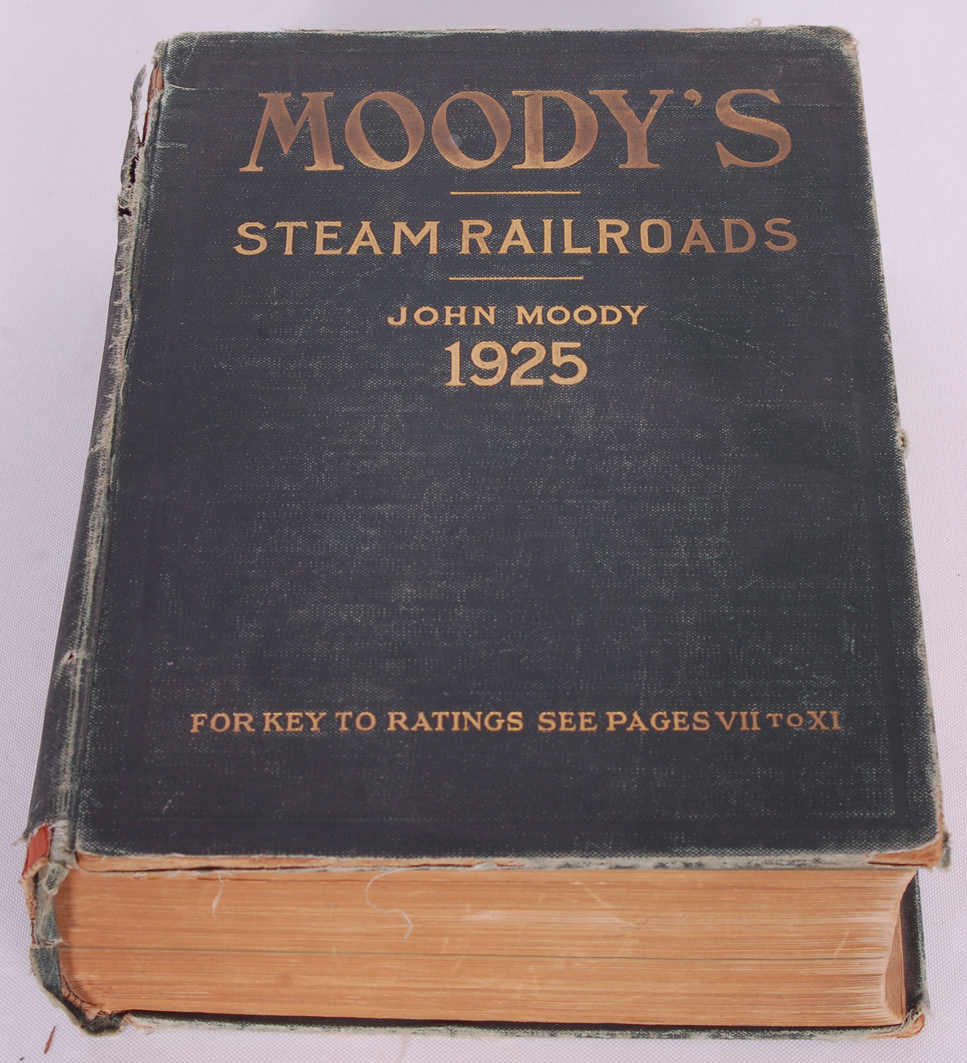 174 - Moody's Steam Railroads - 1925 by John Moody thumbnail