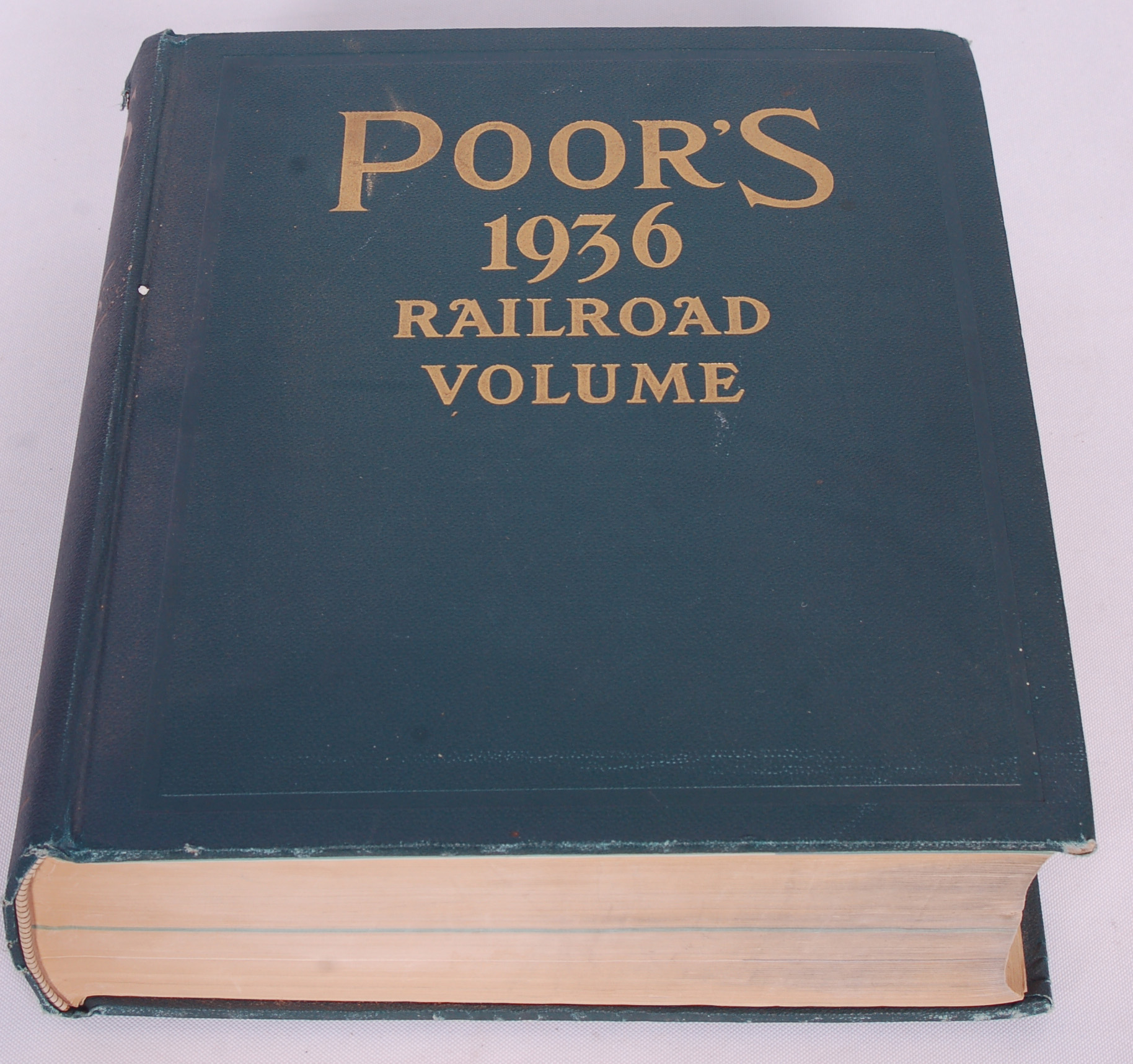 177 - Poor's 1936 Railroad Volume - 76th Anniversary Edition thumbnail