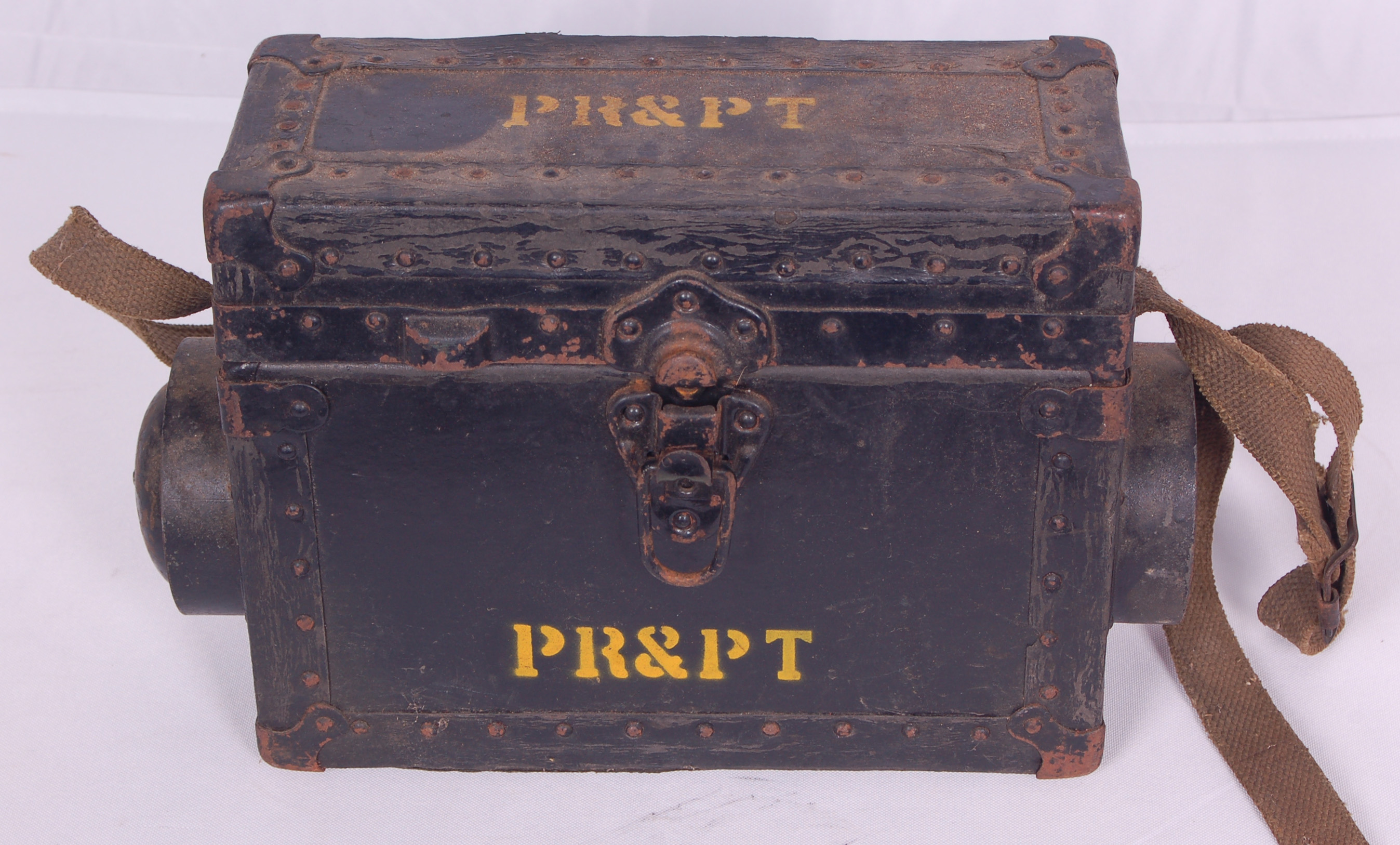 212 - Philadelphia Reading & Pottsville Telegraph Company Railroad Lineman Crank Telephone thumbnail