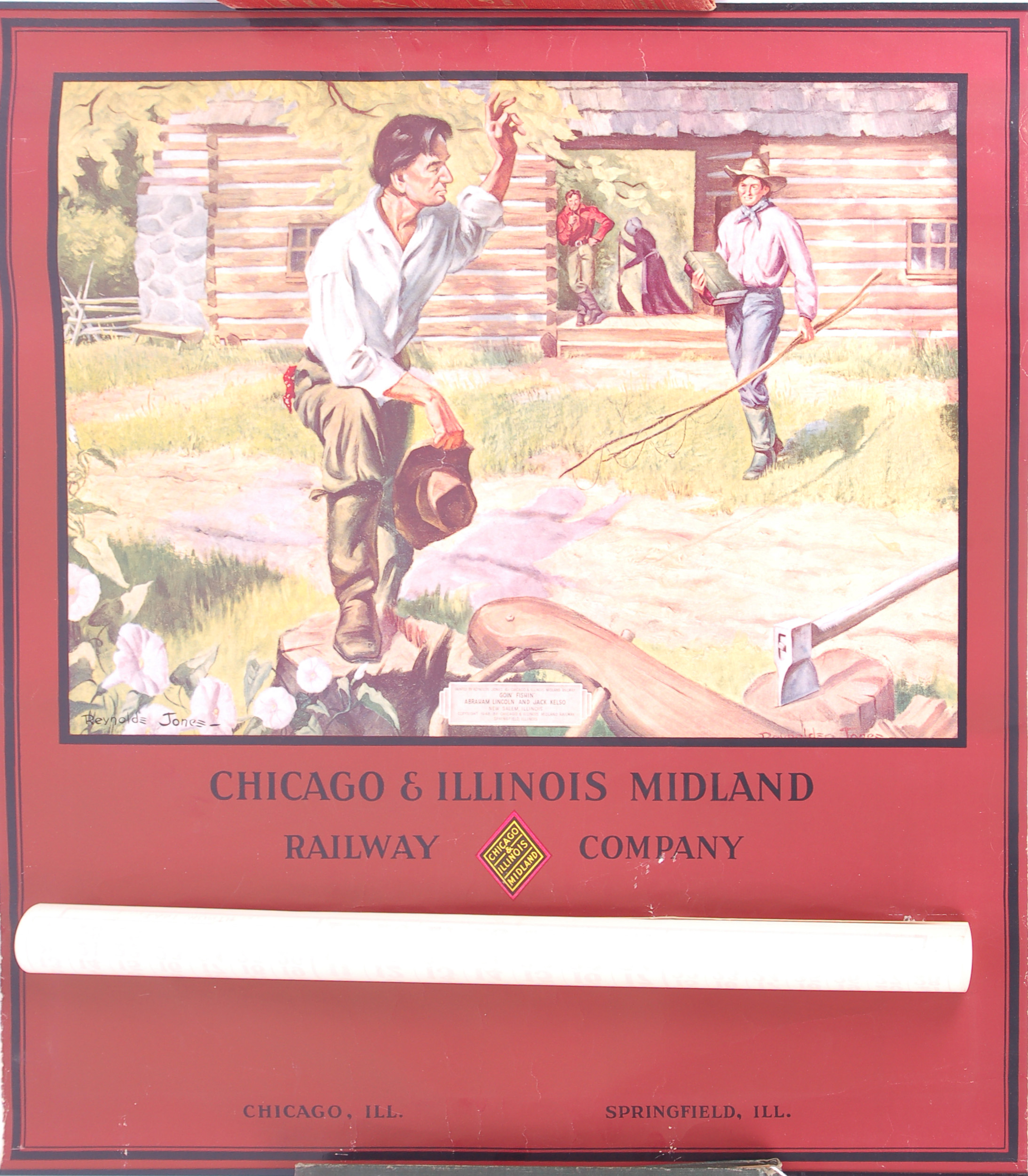 241C - Chicago and Illinois Midland Railroad 1949 Calendar - 