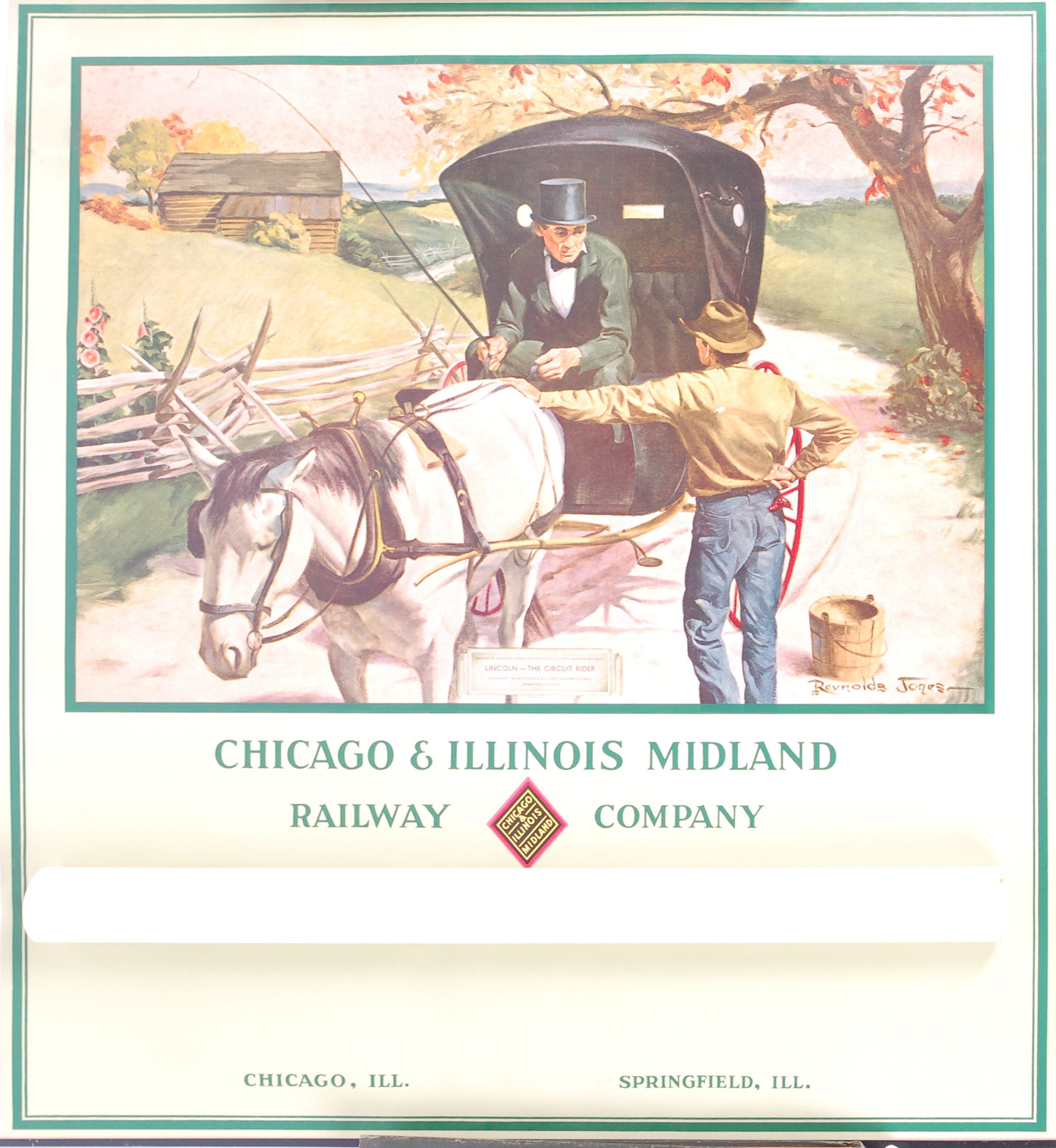 241E - Chicago and Illinois Midland Railroad 1952 Calendar - 