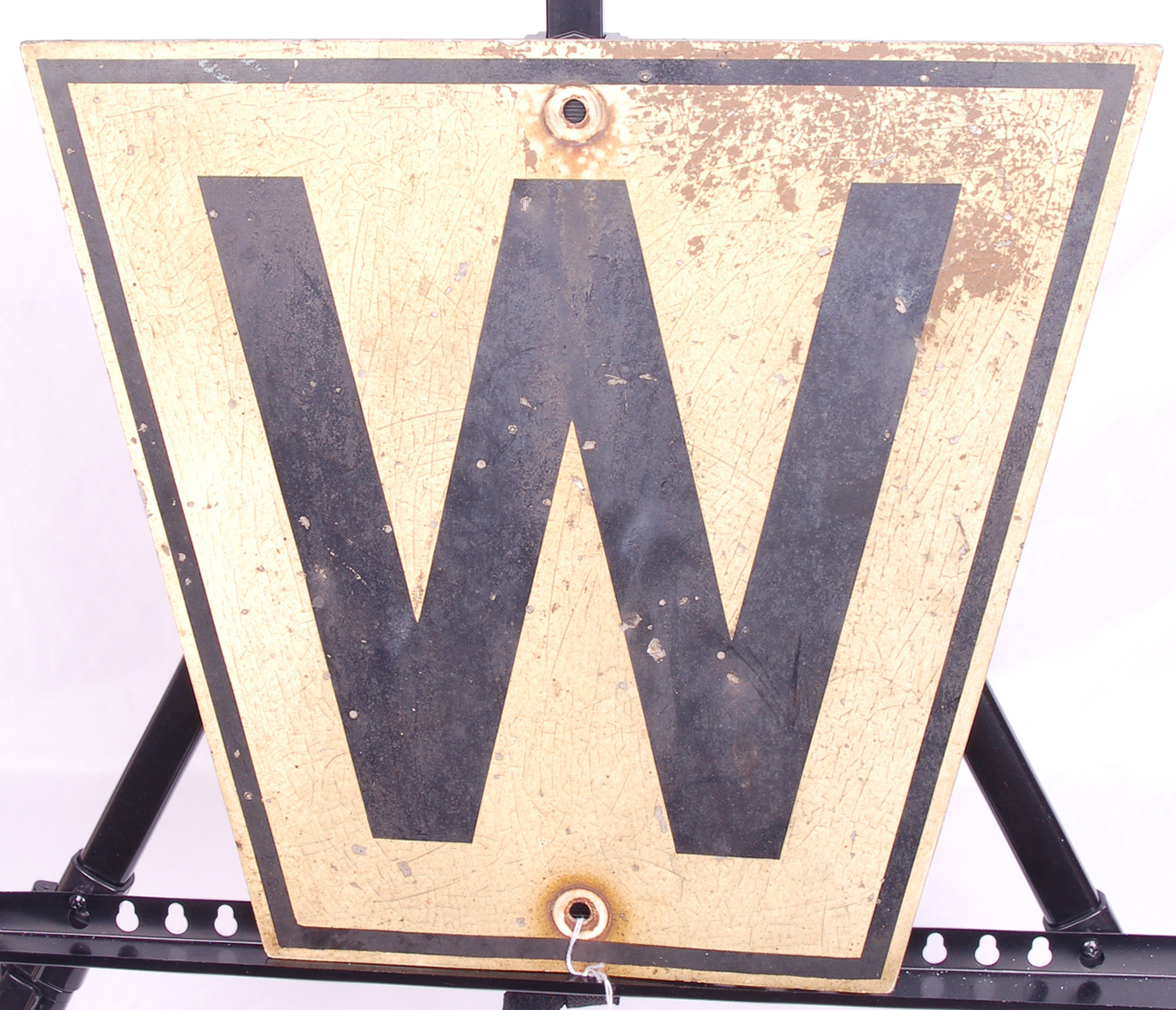 251 - Painted Metal Railroad Whistle Sign thumbnail