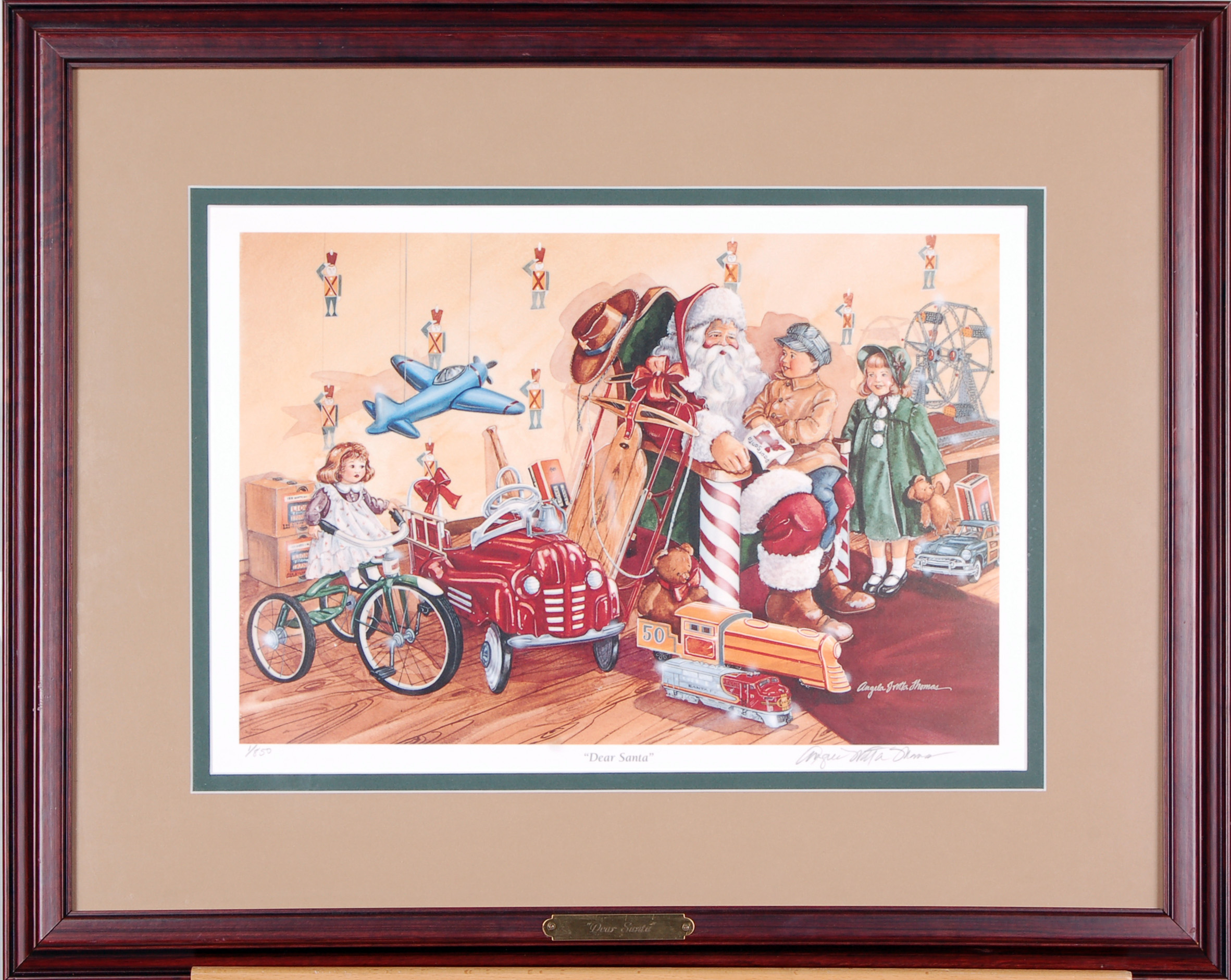4 - Dear Santa - Framed print #1 of 850 thumbnail