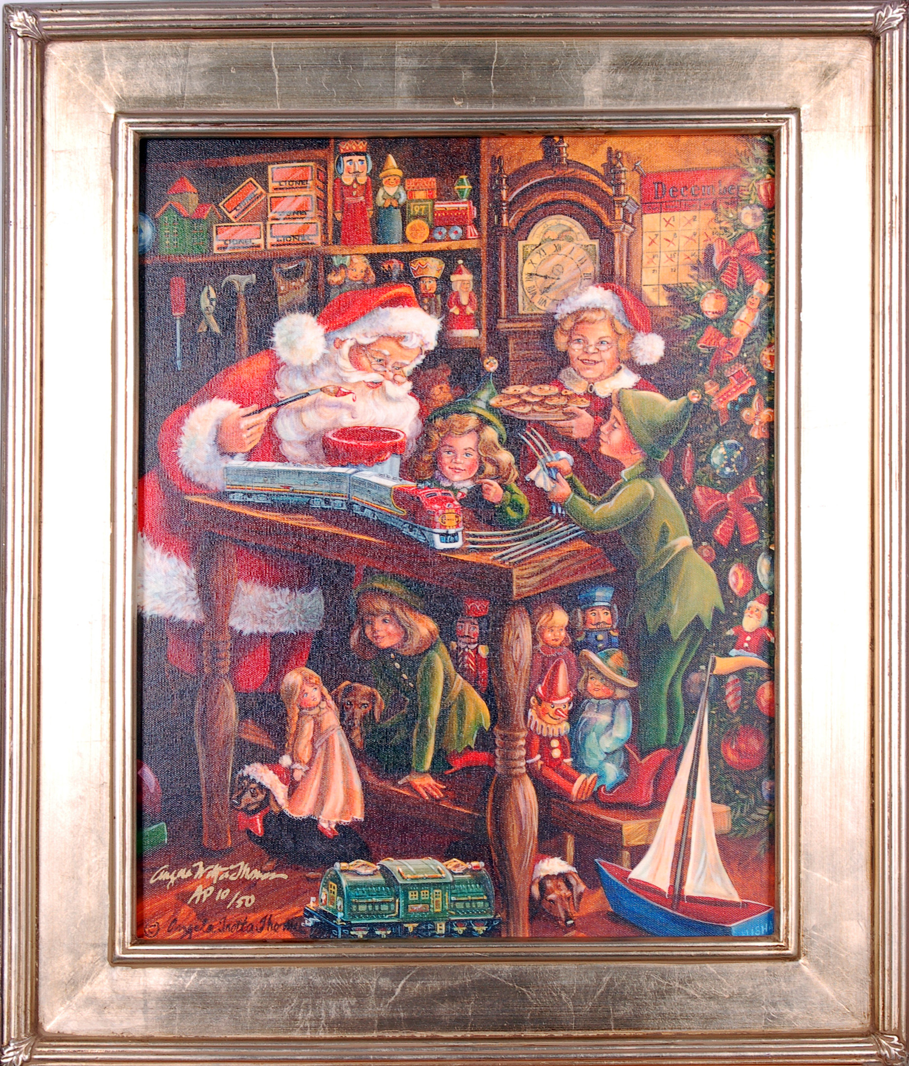 9 - Santa's Workshop - Artist Proof #10 of 50 thumbnail