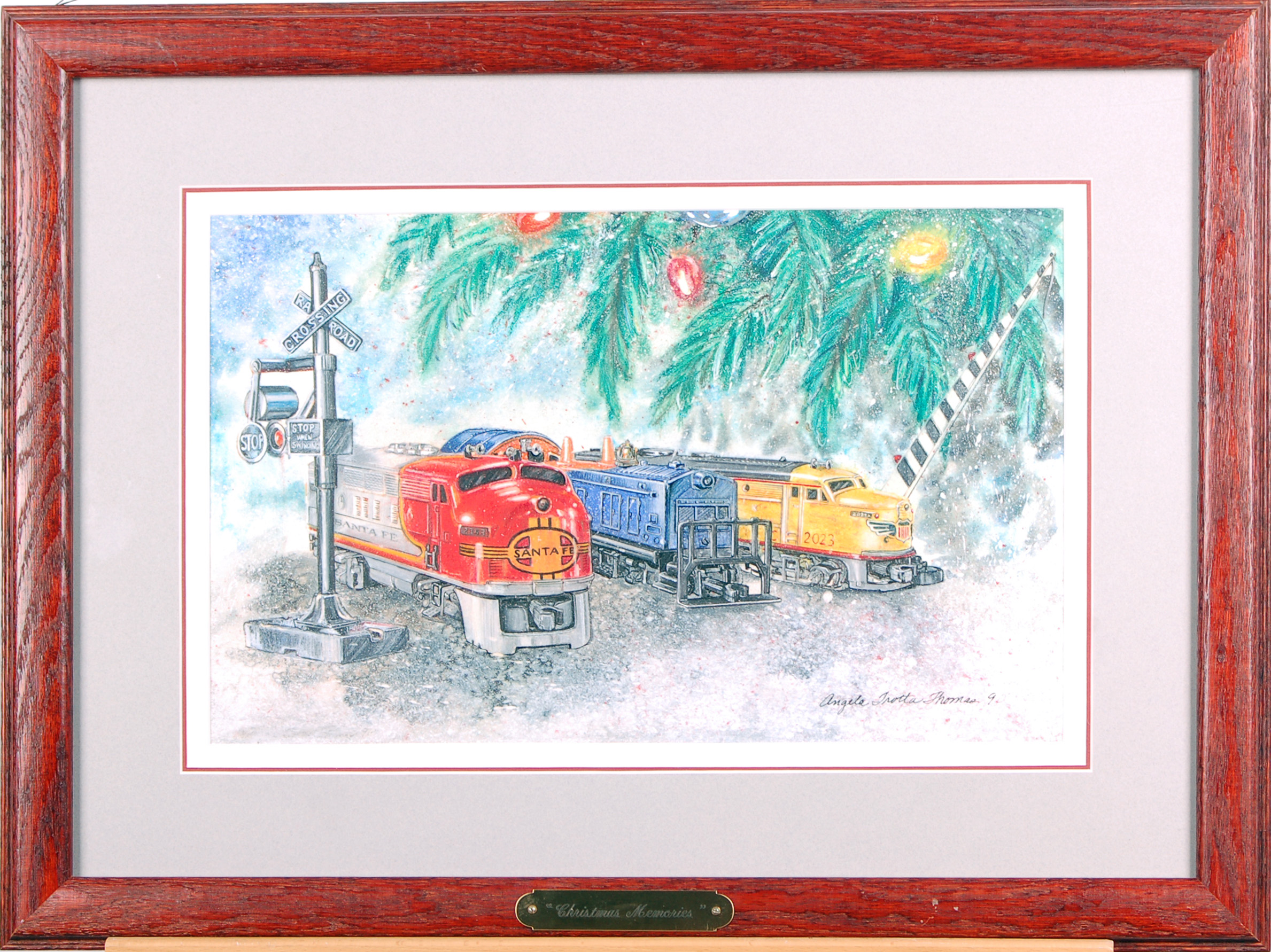 34 - Christmas Memories - Original Painting thumbnail