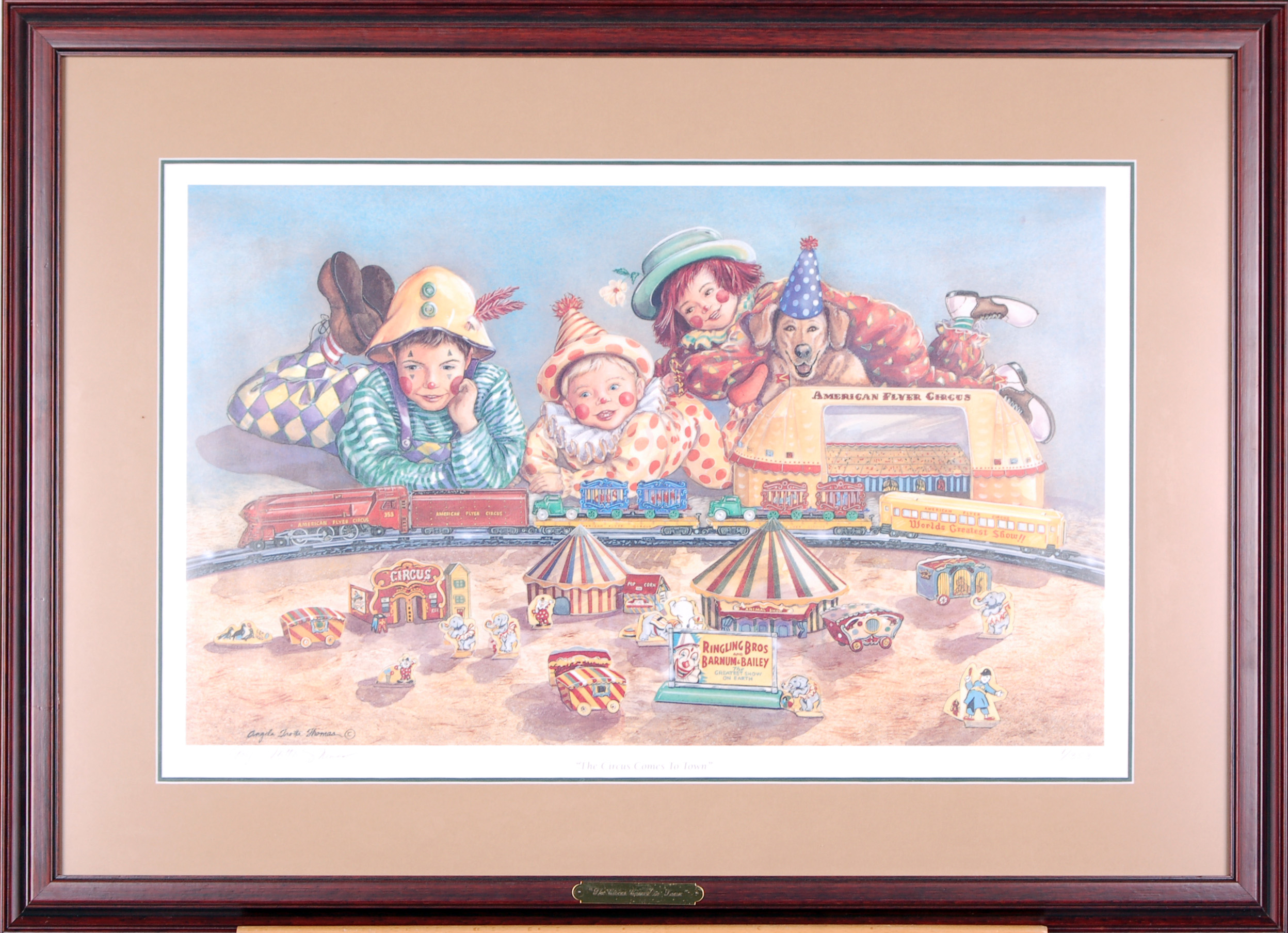 48 - The Circus Comes to Town - Print #1 of 353 thumbnail