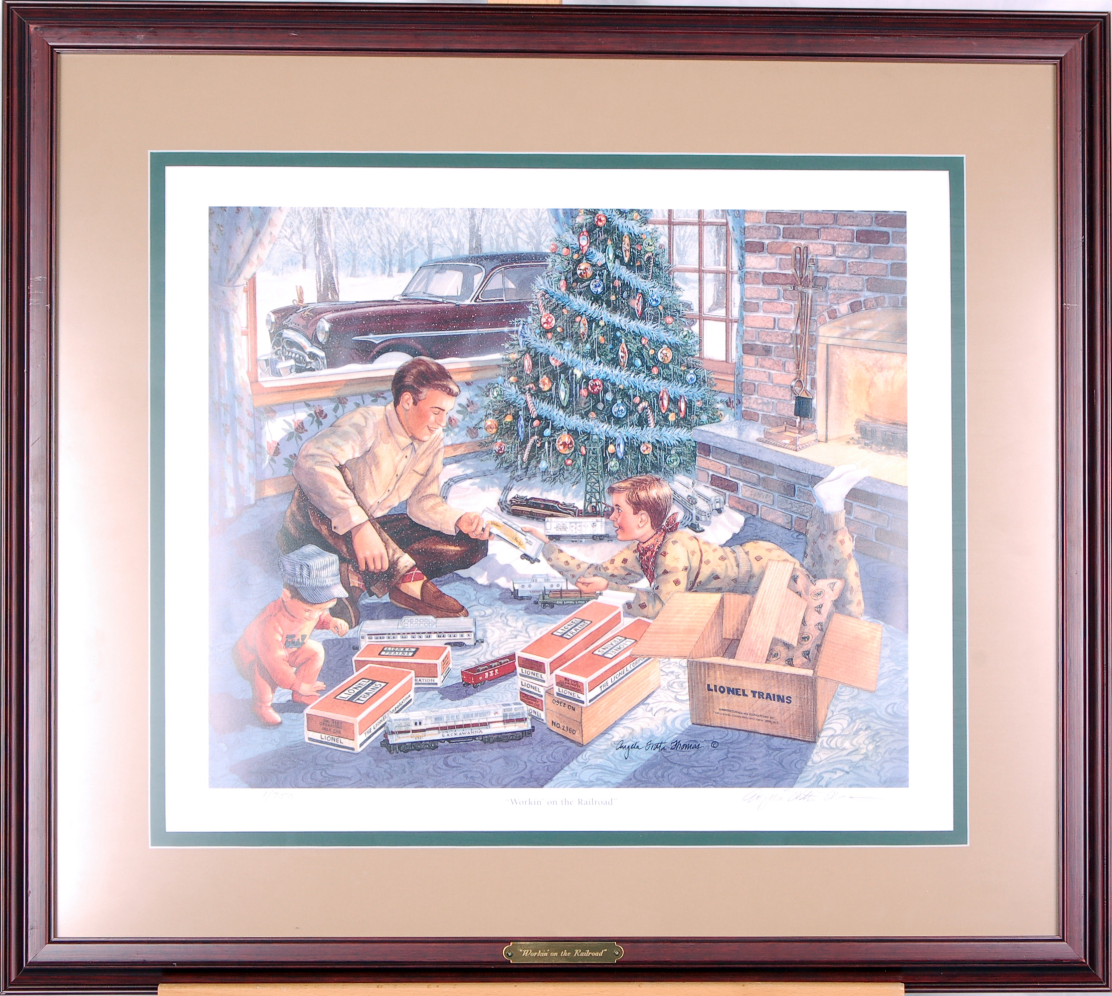 50 - Workin' on the Railroad - Print #1 of 750 thumbnail