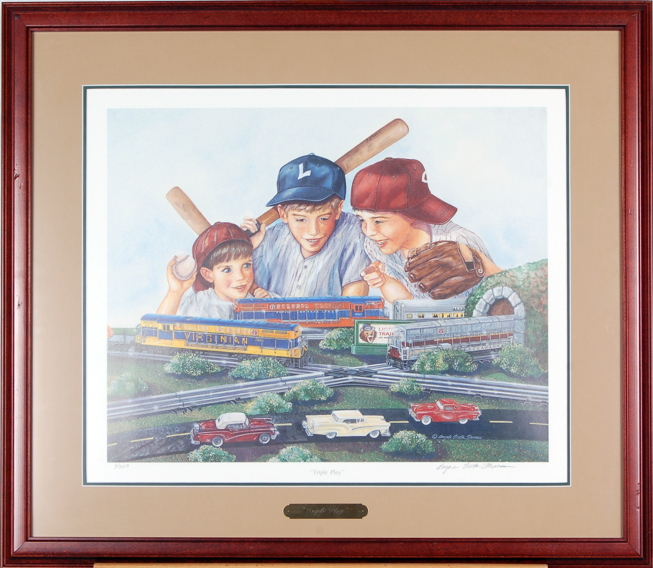 53 - Triple Play - Print #1 of 750 thumbnail