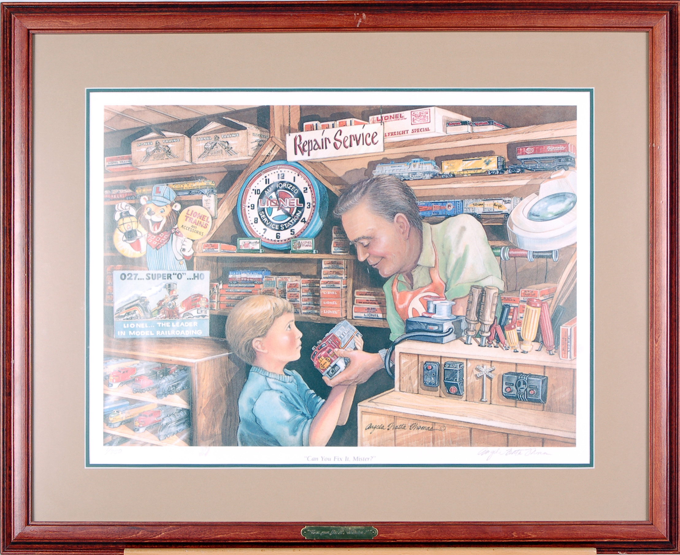 54 - Can You Fix it Mister? - Print #1 of 750 thumbnail