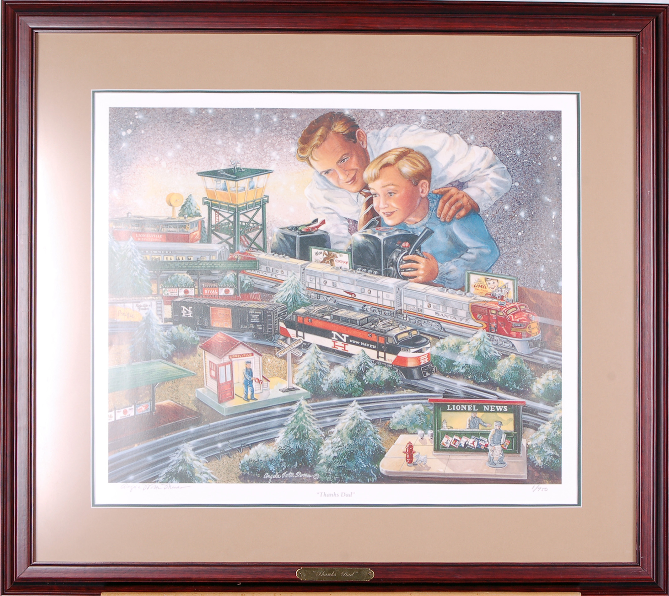 55 - Thanks Dad - Print #1 of 750 thumbnail