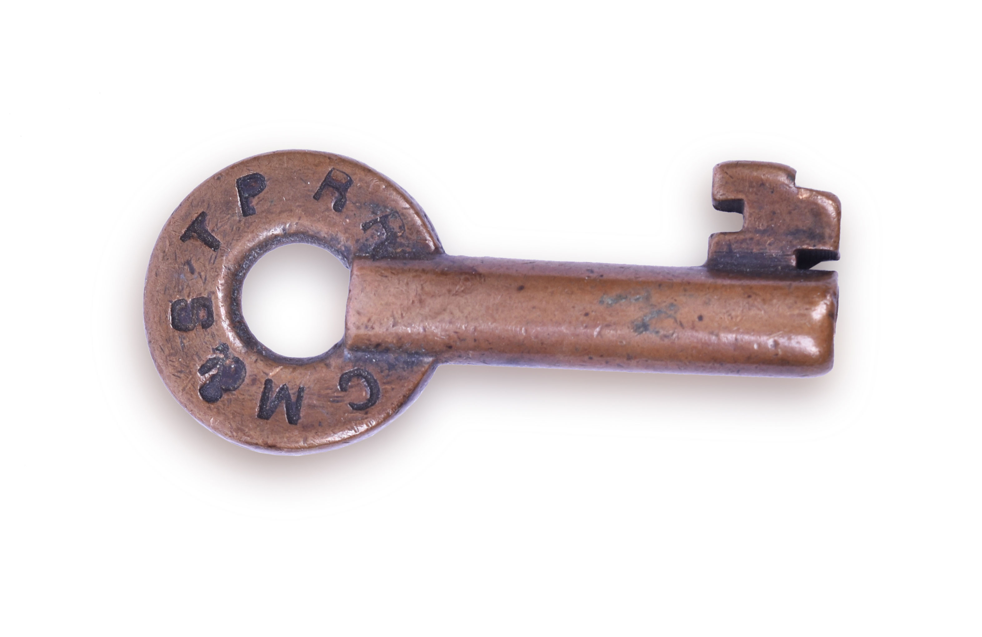 6 - Chicago, Milwaukee & St. Paul / Milwaukee Road Railroad Sherburn & Co. Key thumbnail