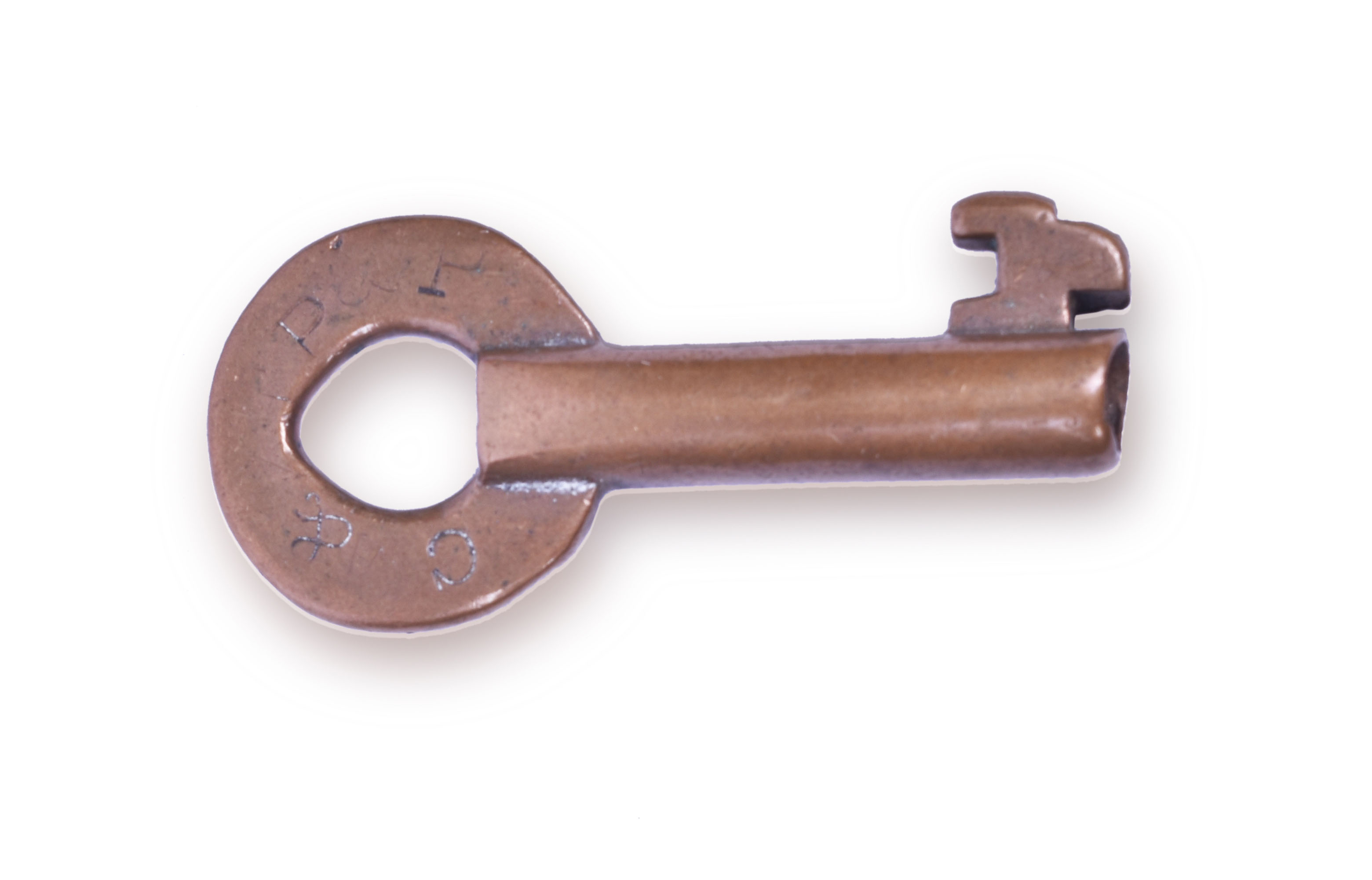 8 - Chicago, Milwaukee, St. Paul & Pacific / Milwaukee Road Railroad FS Hardware Key thumbnail