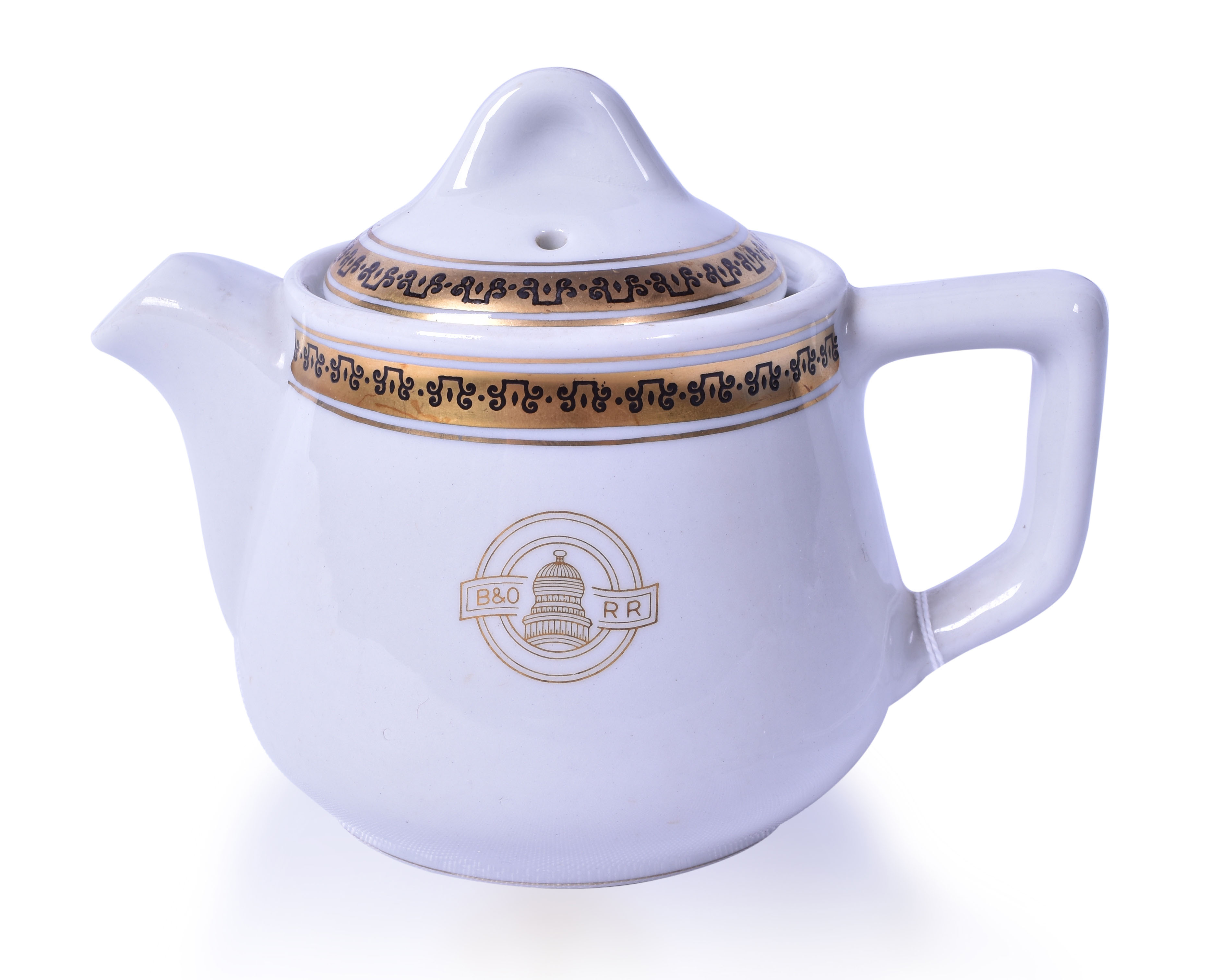 13 - Baltimore & Ohio / Shenango B&O Railroad teapot thumbnail