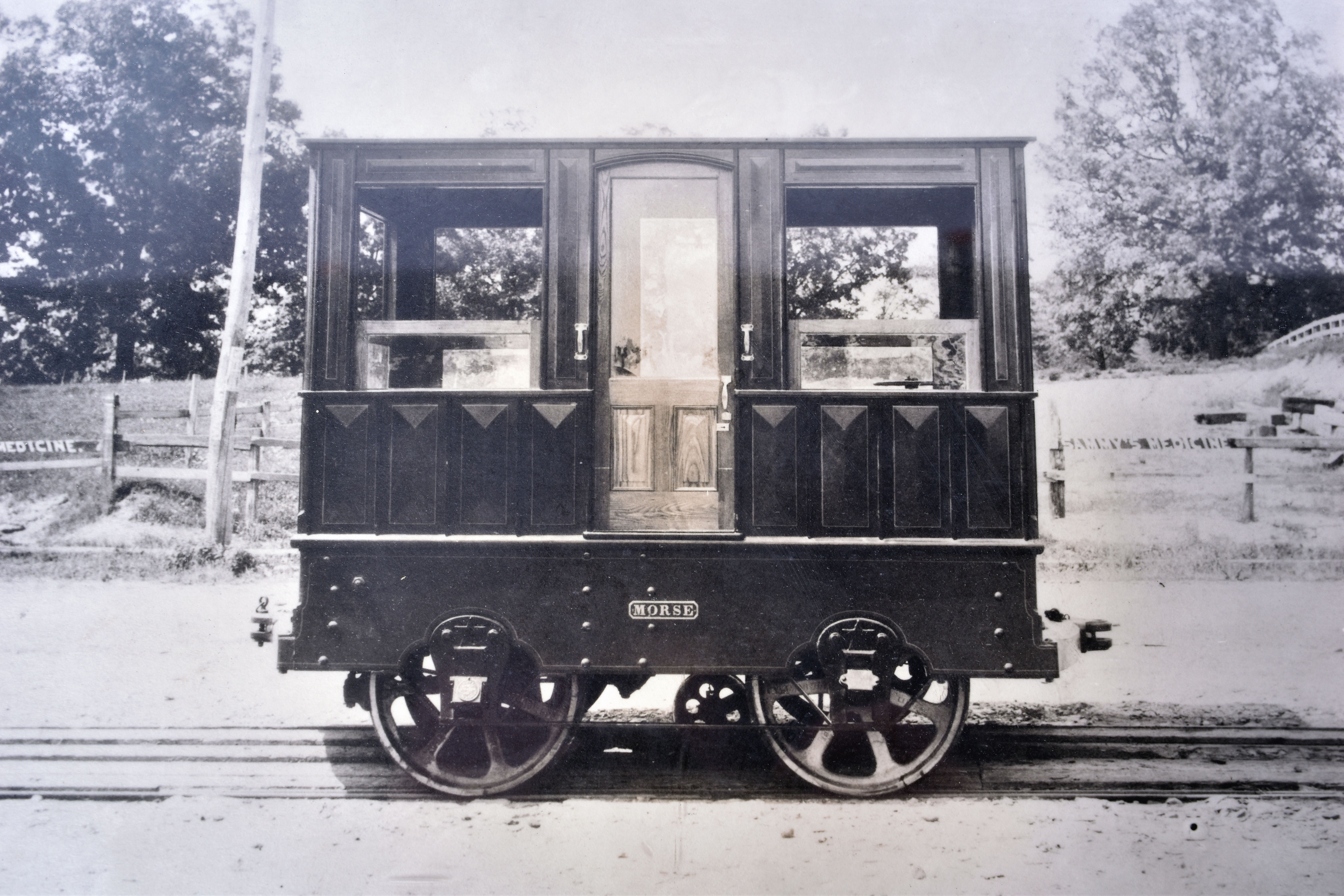 76 - Baltimore & Hamden Railroad 1885 Builders Photograph - CB&Q Company Archives thumbnail