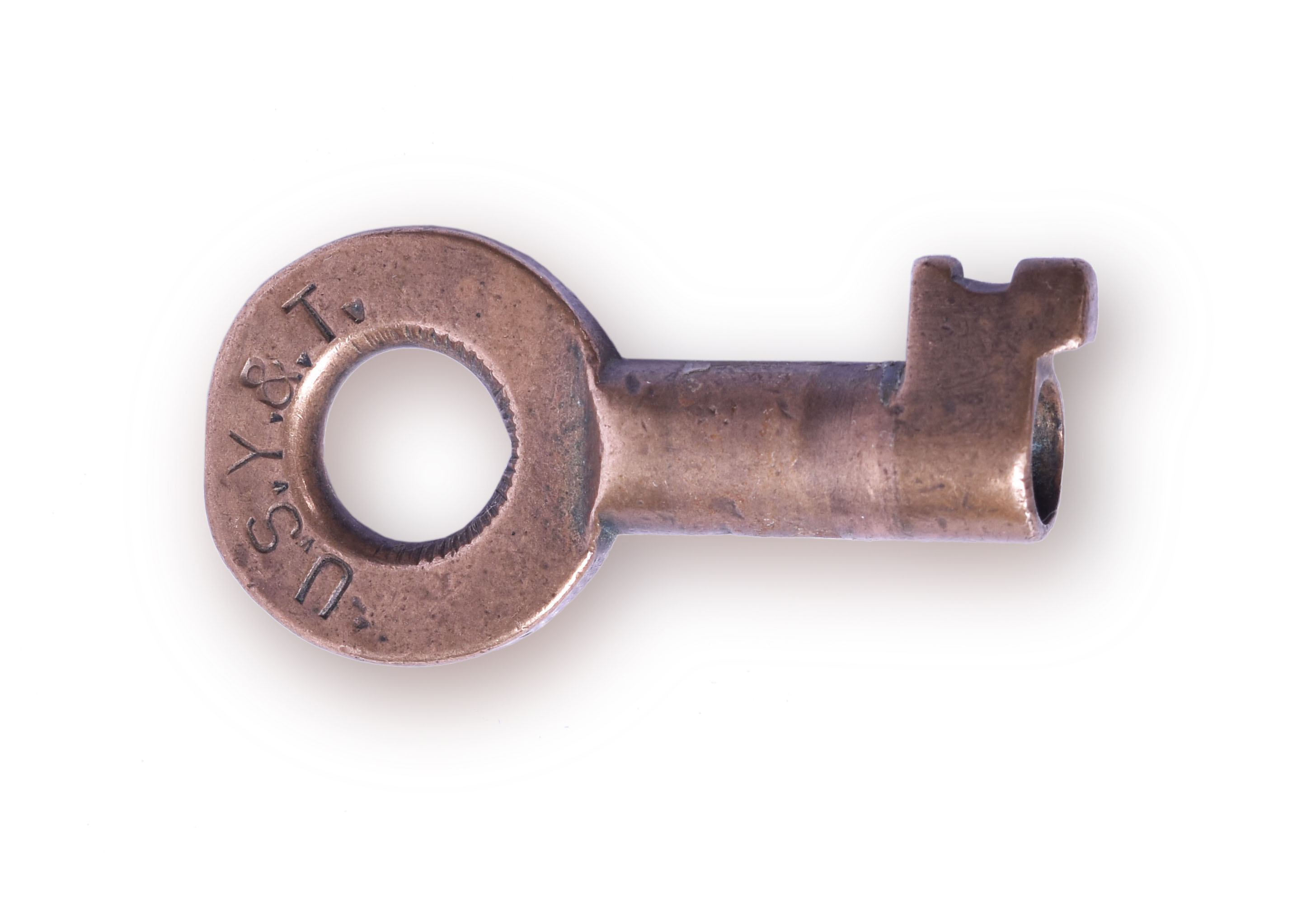 80 - Union Stock Yard & Terminal Hollow Barrel Adlake Key thumbnail