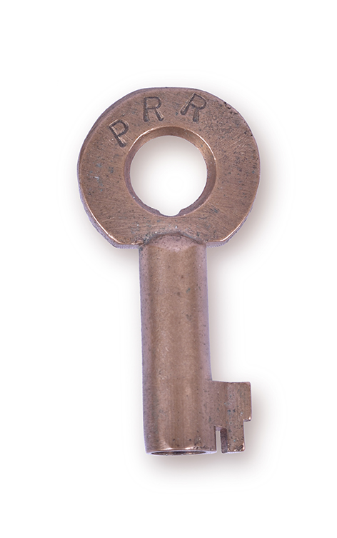 104 - Pennsylvania Railroad Brass Key thumbnail