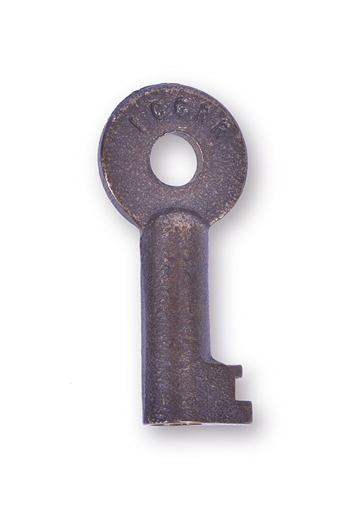 105 - Illinois Central Gulf Railroad Brass Key thumbnail